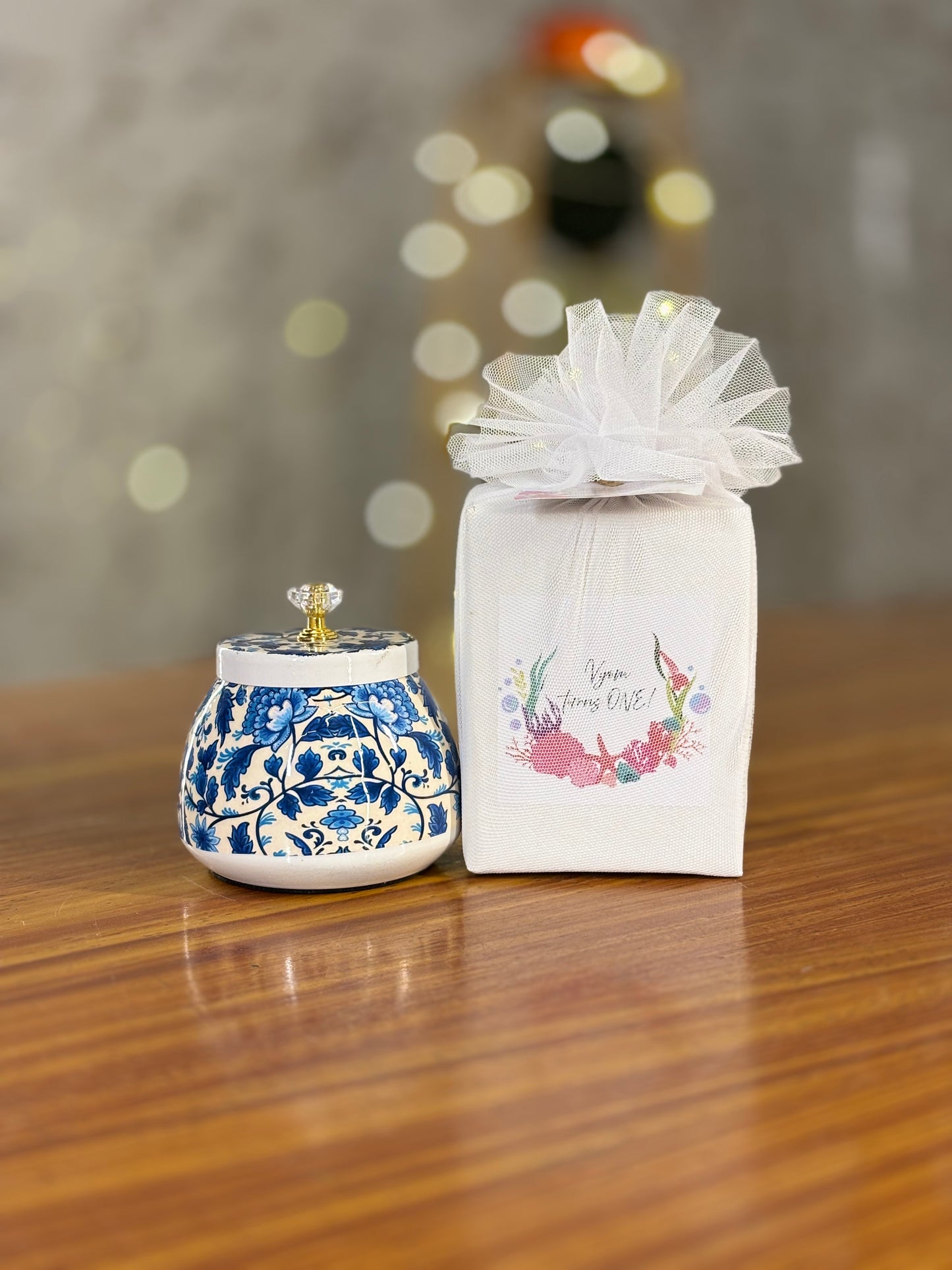 Printed cone Jar Return Gift | Stylish Printed Cone Jar | Wedding & Festive Favor Under ₹300