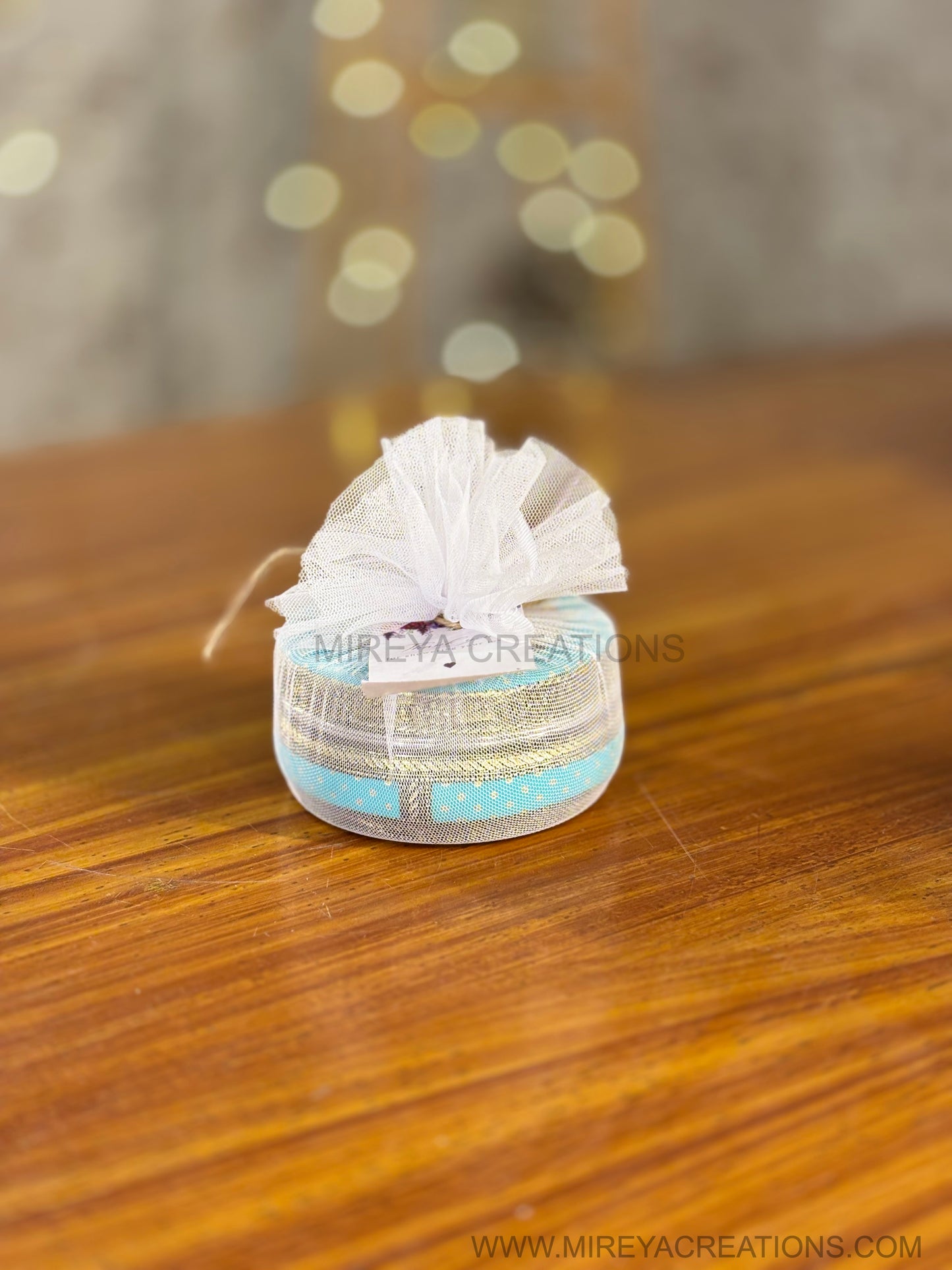 Meenakari Tiffin Box 4 inch Return Gift | Decorative Meenakari Tiffin | Wedding & Festive Favor Under ₹200