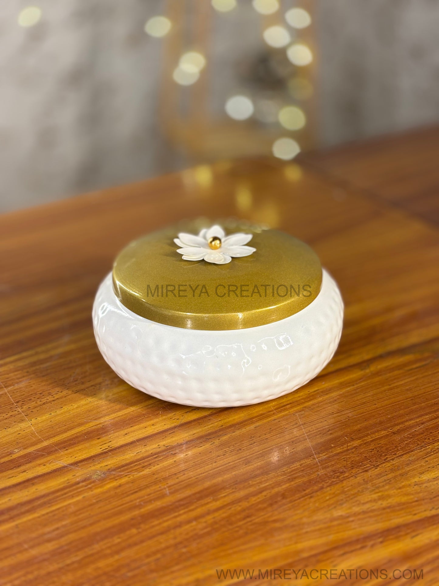 8 Inch White Jar Return Gift | Large Decorative White Jar | Wedding & Party Favor Under ₹300