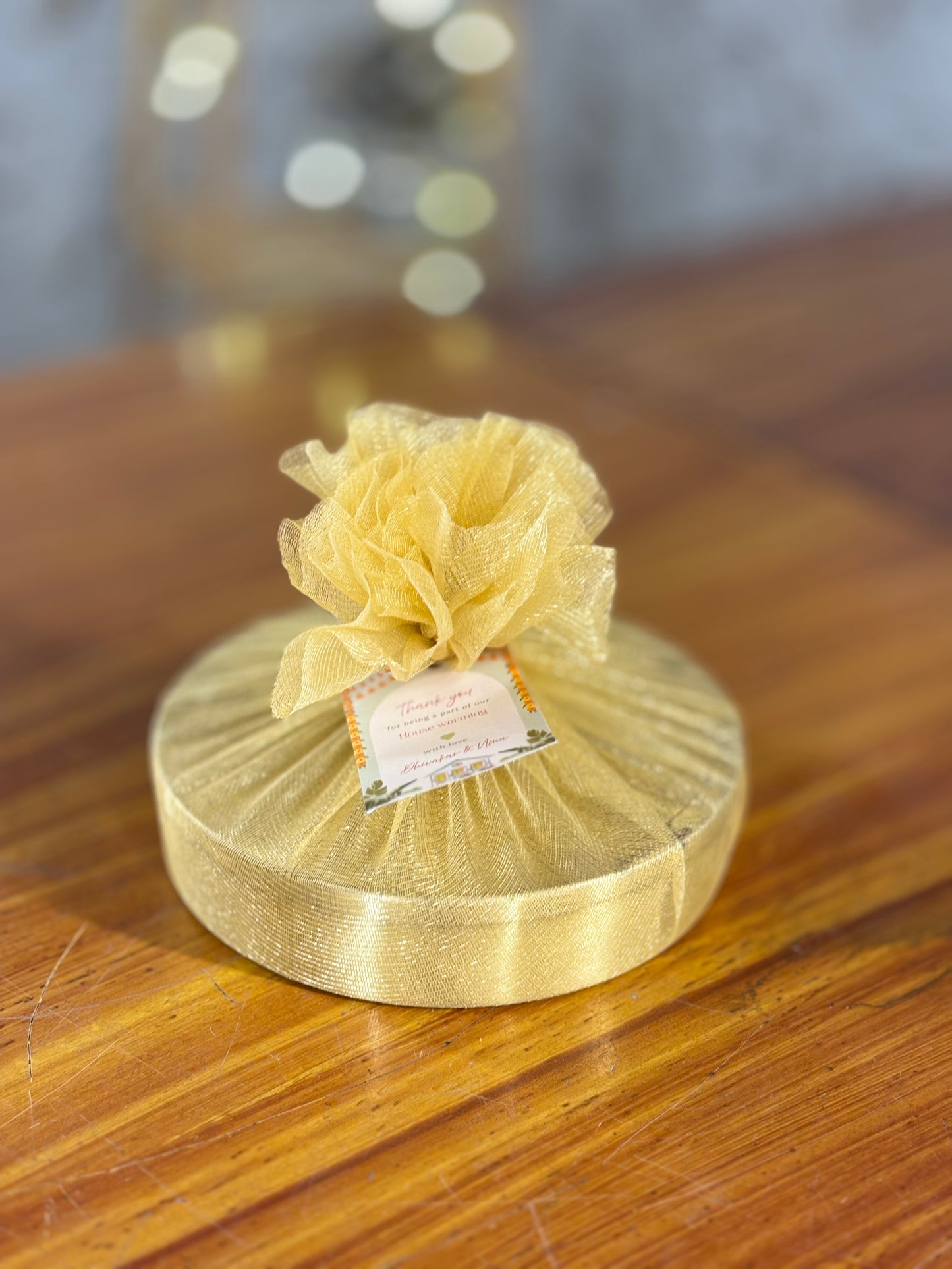 6 Inch Brass Spice Box Return Gift | Traditional Brass Masala Box | Wedding & Home Favor Under ₹1000