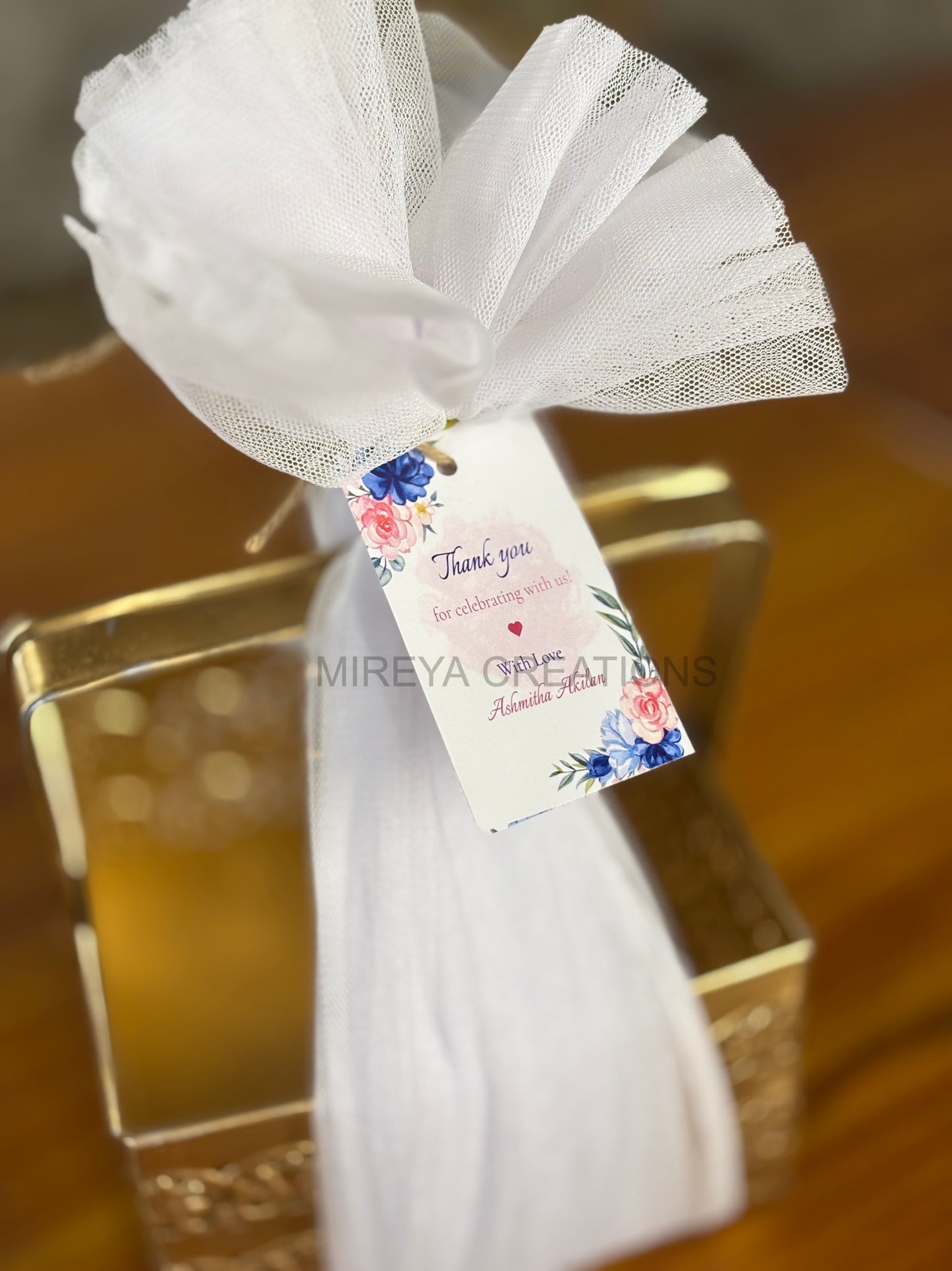 6 Inch Decorative Tray Return Gift | Elegant Serving Tray | Wedding & Housewarming Favor Under ₹300