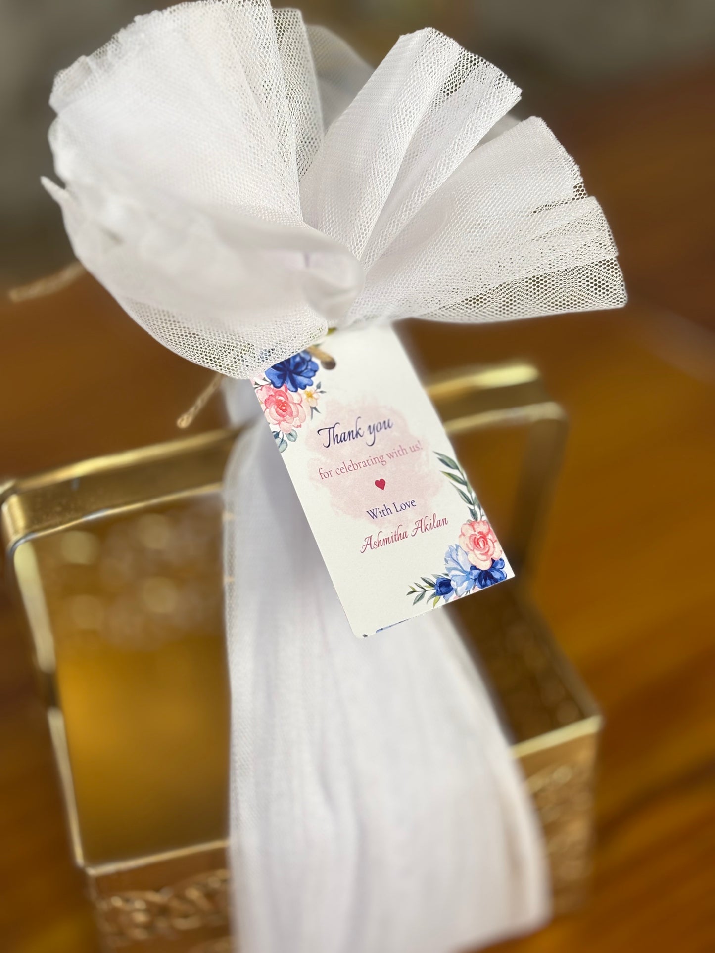 6 Inch Decorative Tray Return Gift | Elegant Serving Tray | Wedding & Housewarming Favor Under ₹300