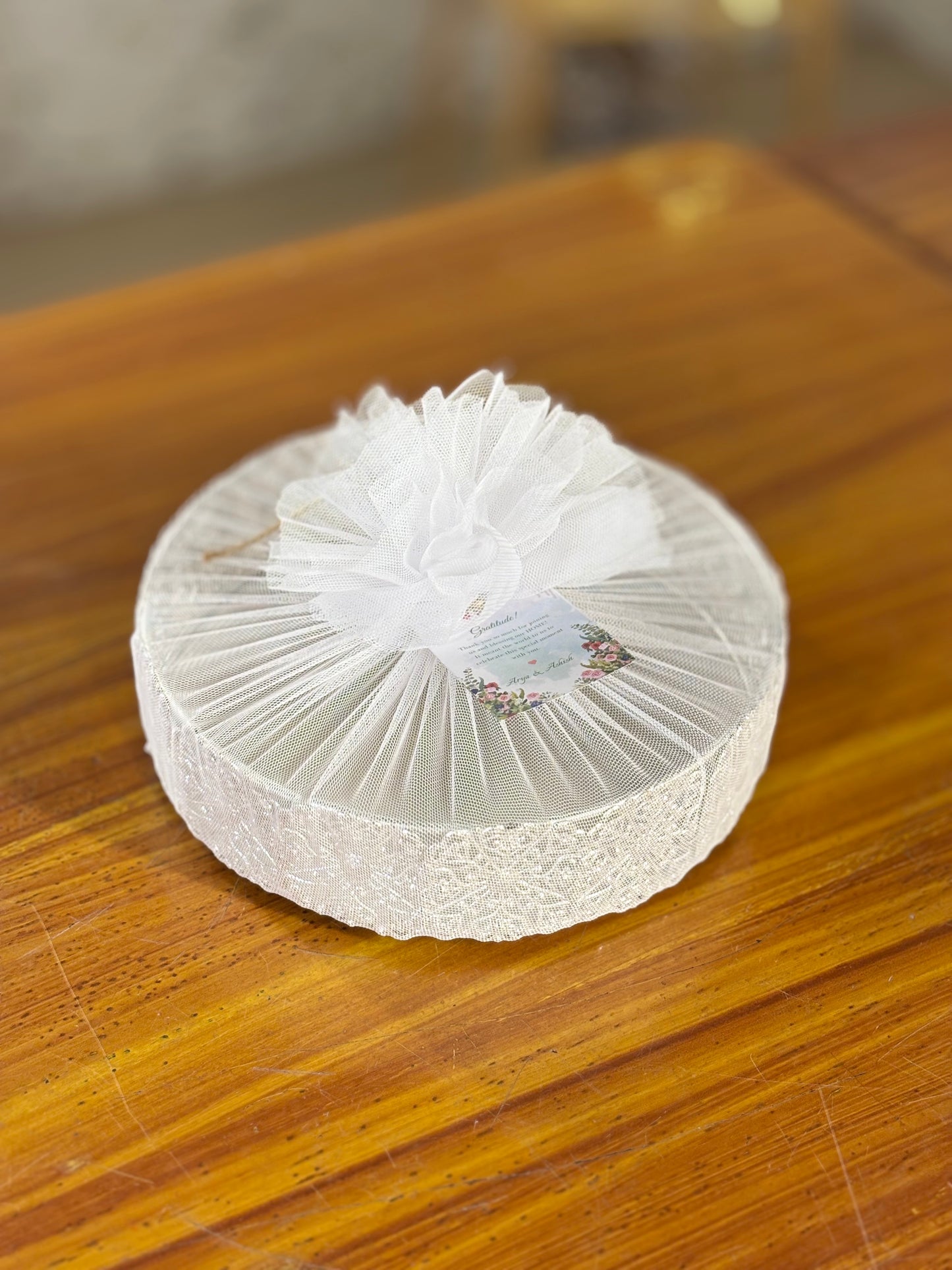 8 Inch German Silver Tray Return Gift | Elegant Silver Finish Tray | Wedding & Housewarming Favor Under ₹500