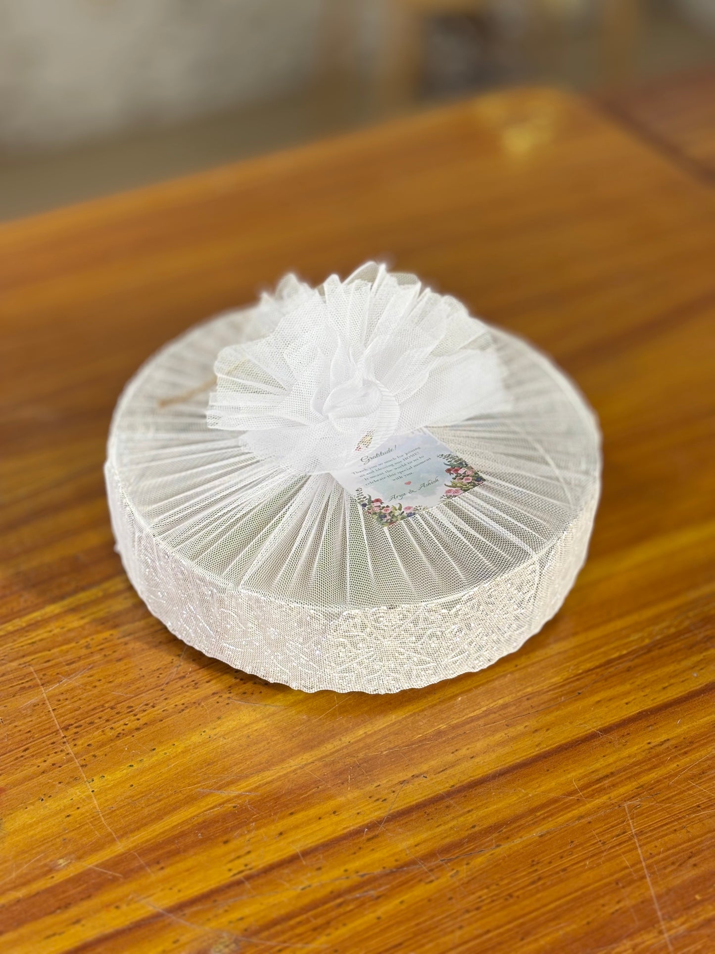 8 Inch German Silver Tray Return Gift | Elegant Silver Finish Tray | Wedding & Housewarming Favor Under ₹500