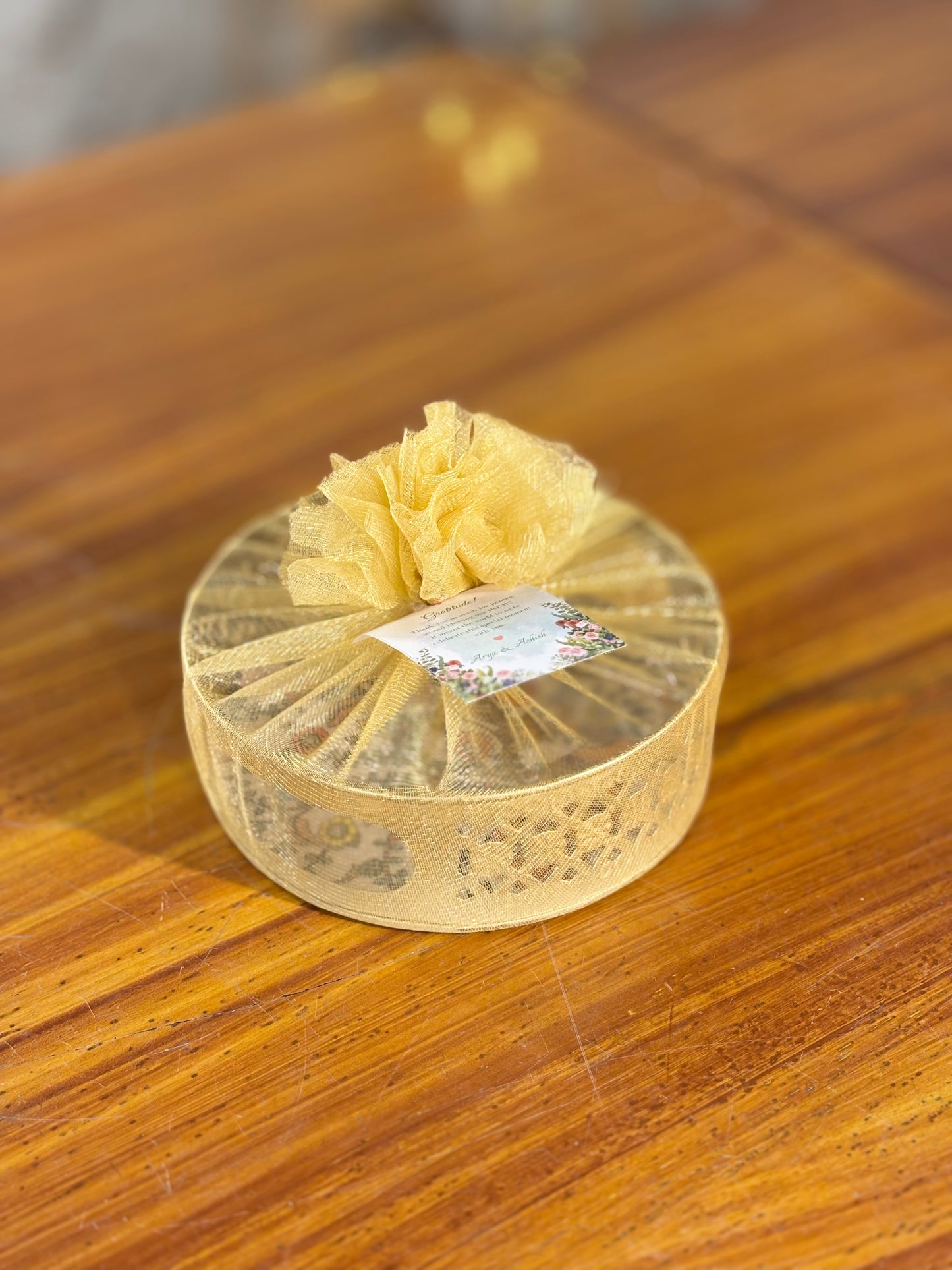 6 Inch Printed Tray Return Gift | Decorative Printed Tray | Wedding & Housewarming Favor Under ₹300