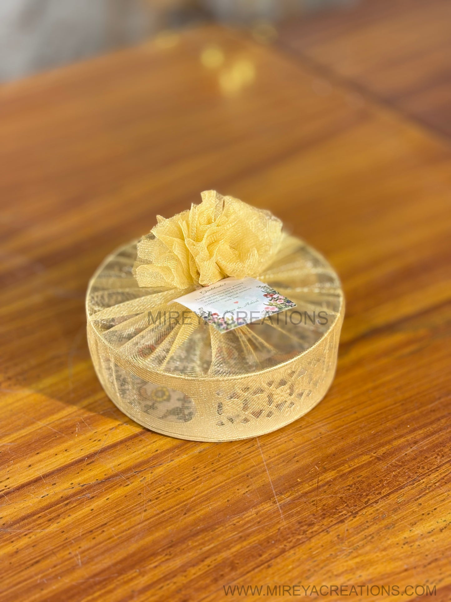 6 Inch Printed Tray Return Gift | Decorative Printed Tray | Wedding & Housewarming Favor Under ₹300