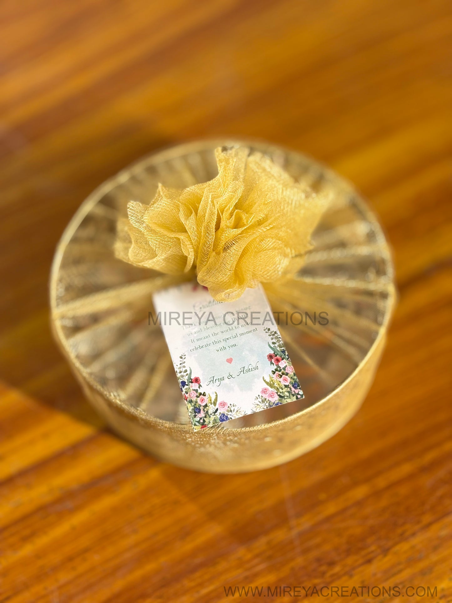 6 Inch Printed Tray Return Gift | Decorative Printed Tray | Wedding & Housewarming Favor Under ₹300