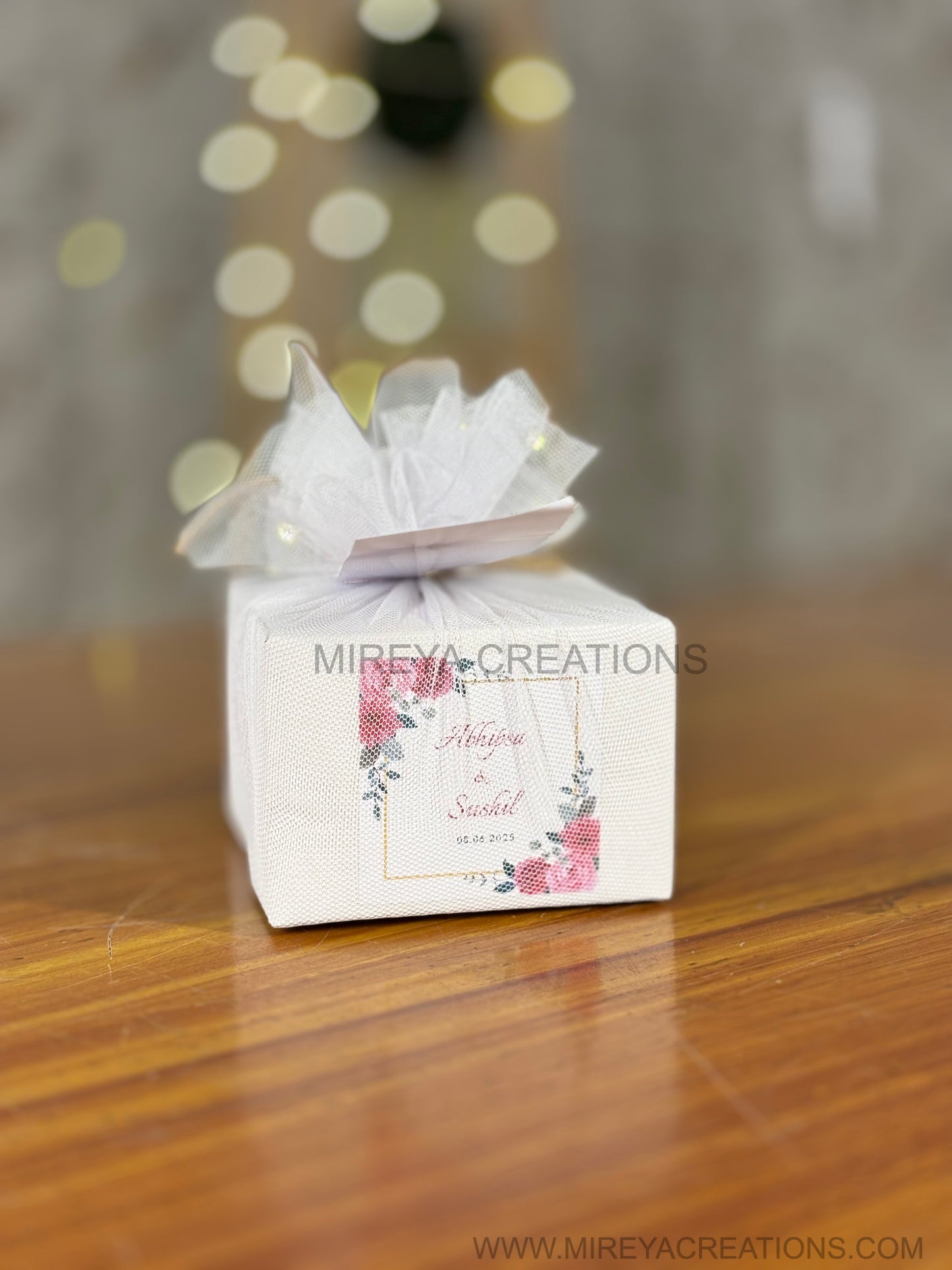 Printed Tin Candle Return Gift | Printed Scented Candle | Wedding & Party Favor Under ₹200