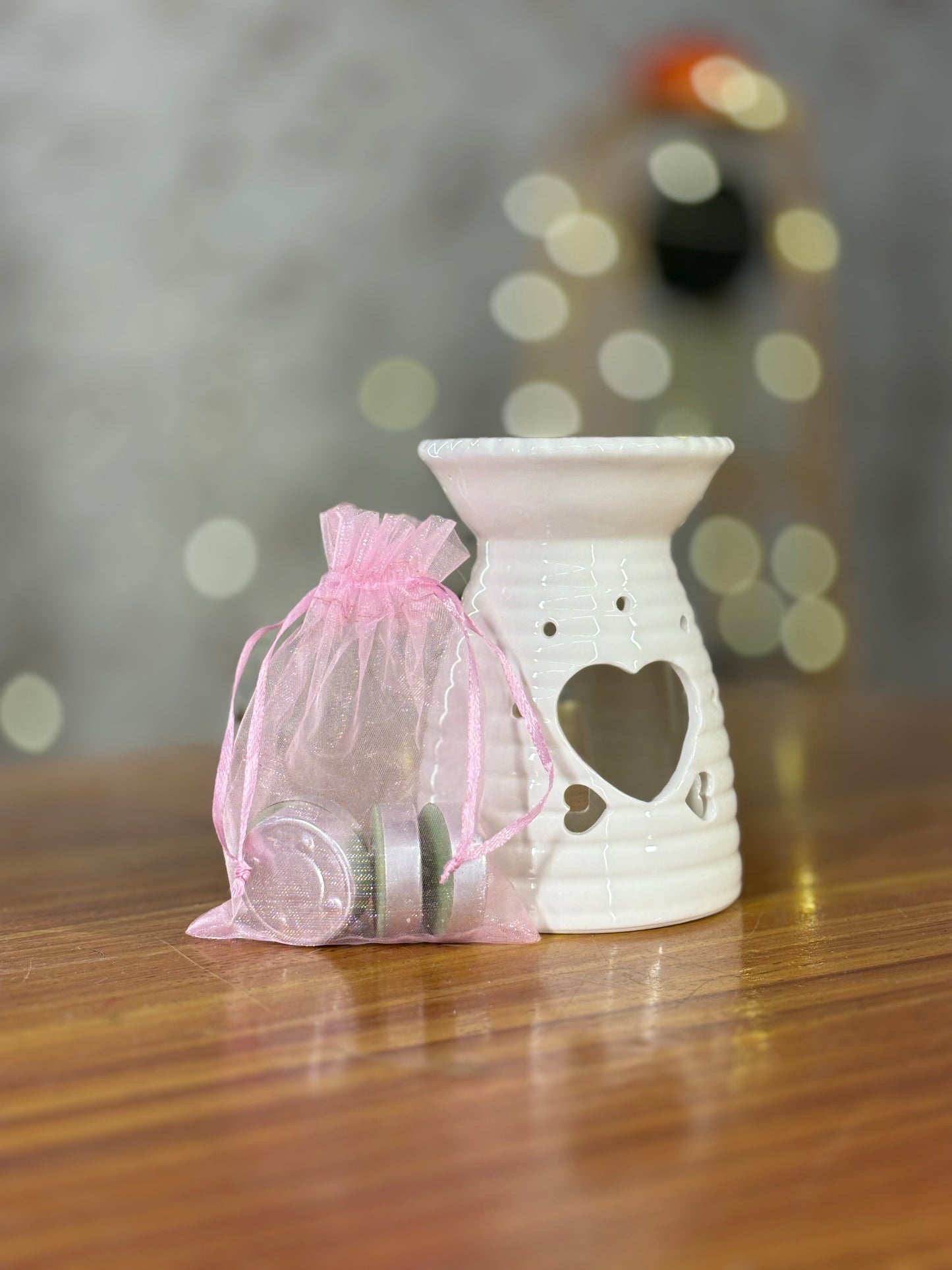 Ceramic Aroma Burner Return Gift | Fragrance Burner with Tealights | Housewarming & Wedding Favor Under ₹200