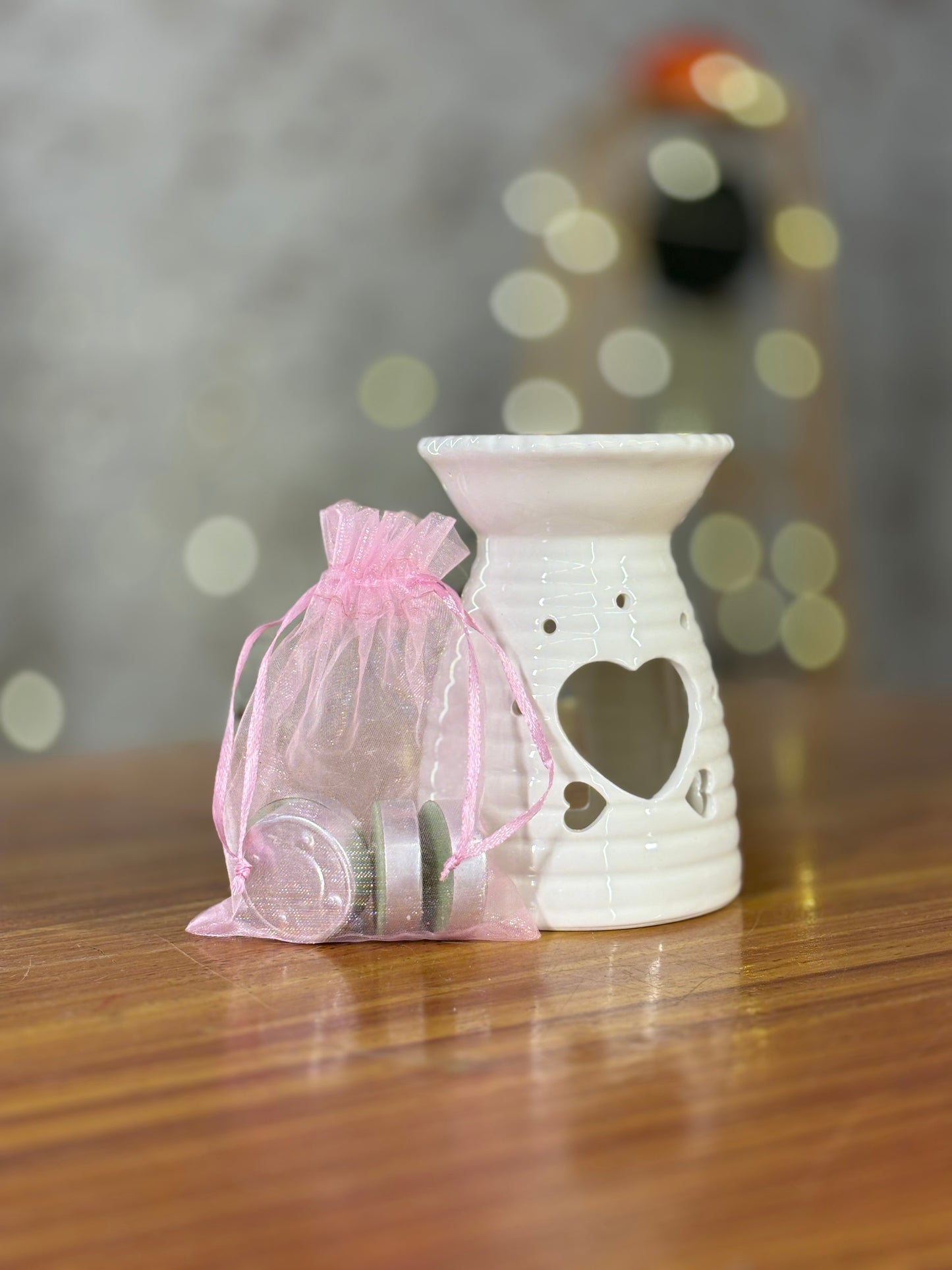 Ceramic Aroma Burner Return Gift | Fragrance Burner with Tealights | Housewarming & Wedding Favor Under ₹200