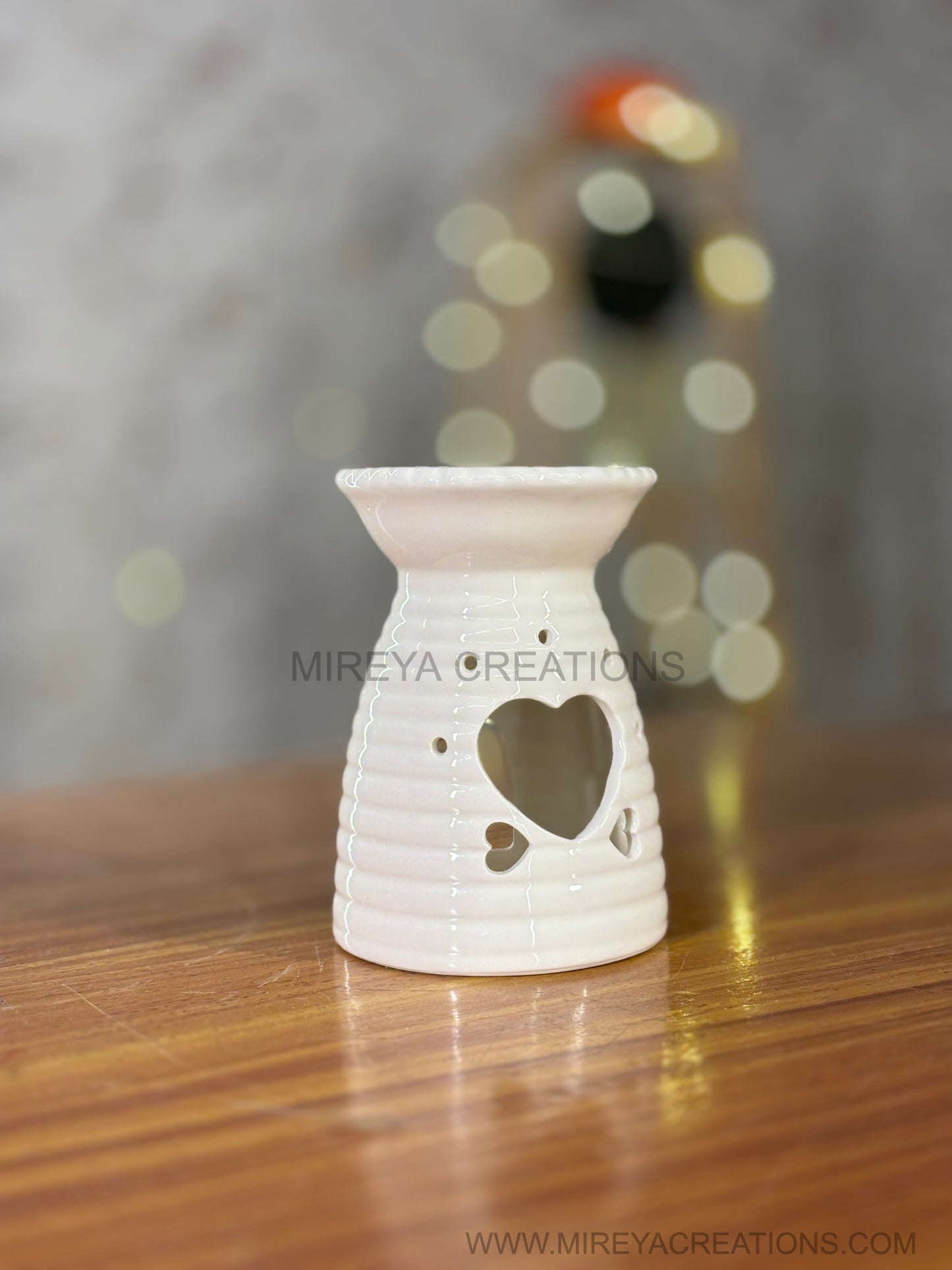 Ceramic Aroma Burner Return Gift | Fragrance Burner with Tealights | Housewarming & Wedding Favor Under ₹200
