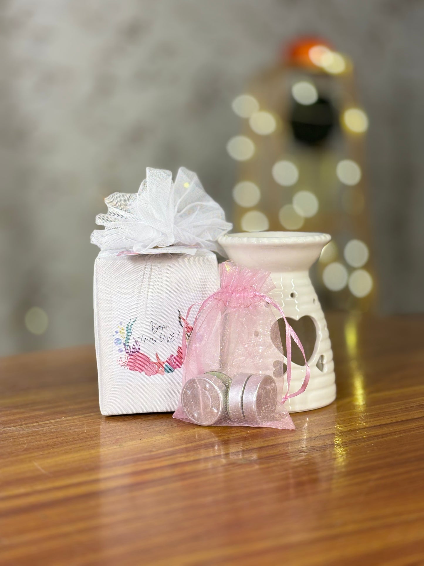 Ceramic Aroma Burner Return Gift | Fragrance Burner with Tealights | Housewarming & Wedding Favor Under ₹200