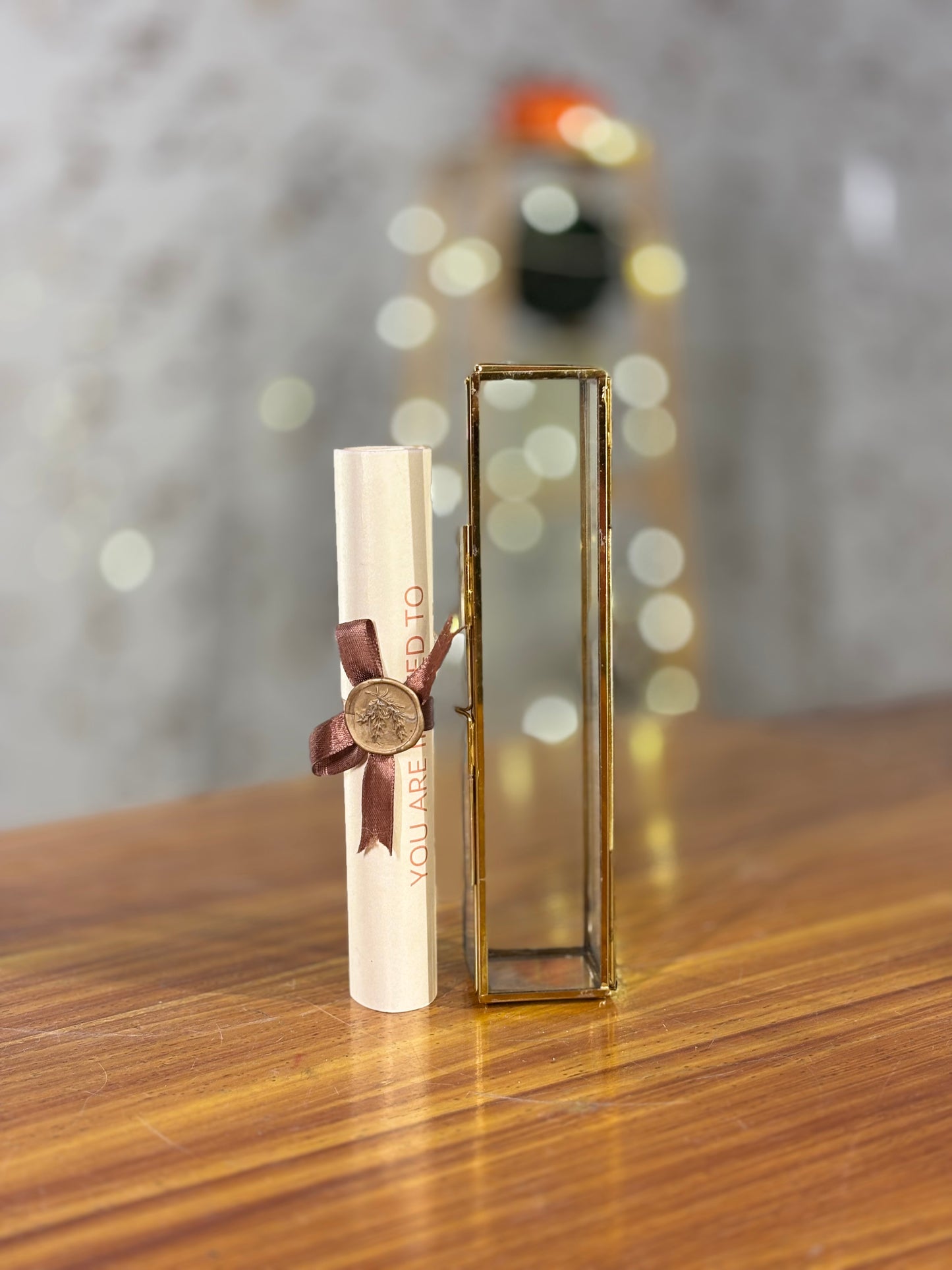 Invite Scroll Jar Return Gift | Scroll Message Jar | Wedding & Engagement Favor Under ₹500