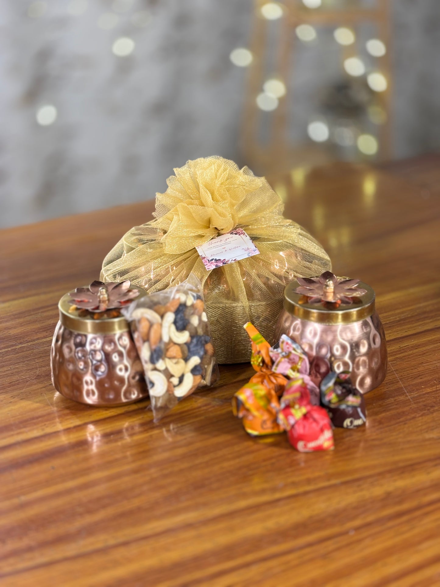 Dry Fruit Gift Hamper Return Gift | Premium Nuts Box | Wedding & Corporate Favor Under ₹900