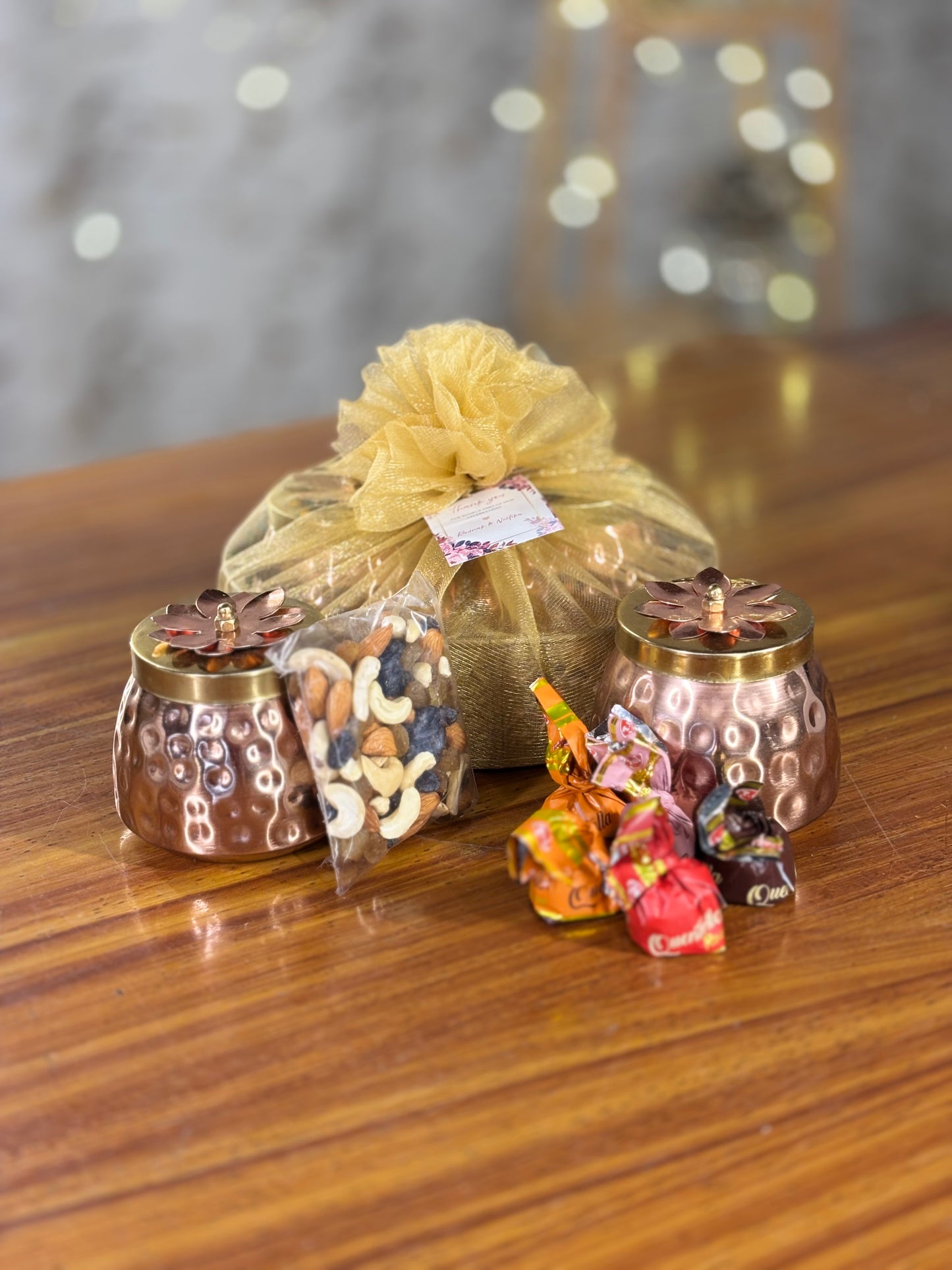 Dry Fruit Gift Hamper Return Gift | Premium Nuts Box | Wedding & Corporate Favor Under ₹900