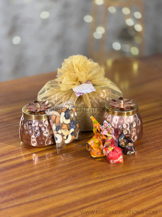 Dry Fruit Gift Hamper Return Gift | Premium Nuts Box | Wedding & Corporate Favor Under ₹900