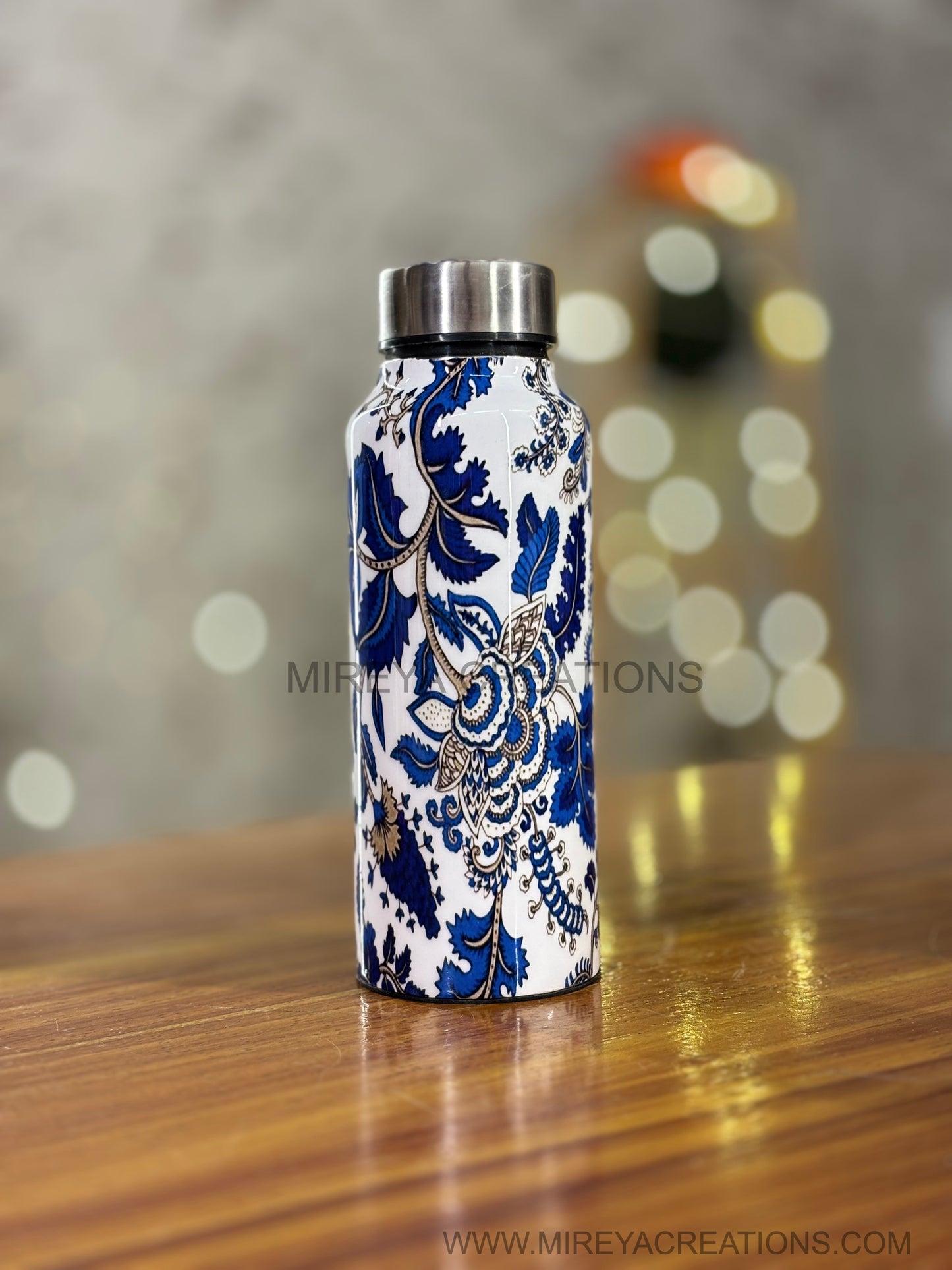 Printed Stainless Steel Bottle Return Gift | Stylish Printed Water Bottle | Wedding & Corporate Favor Under ₹500
