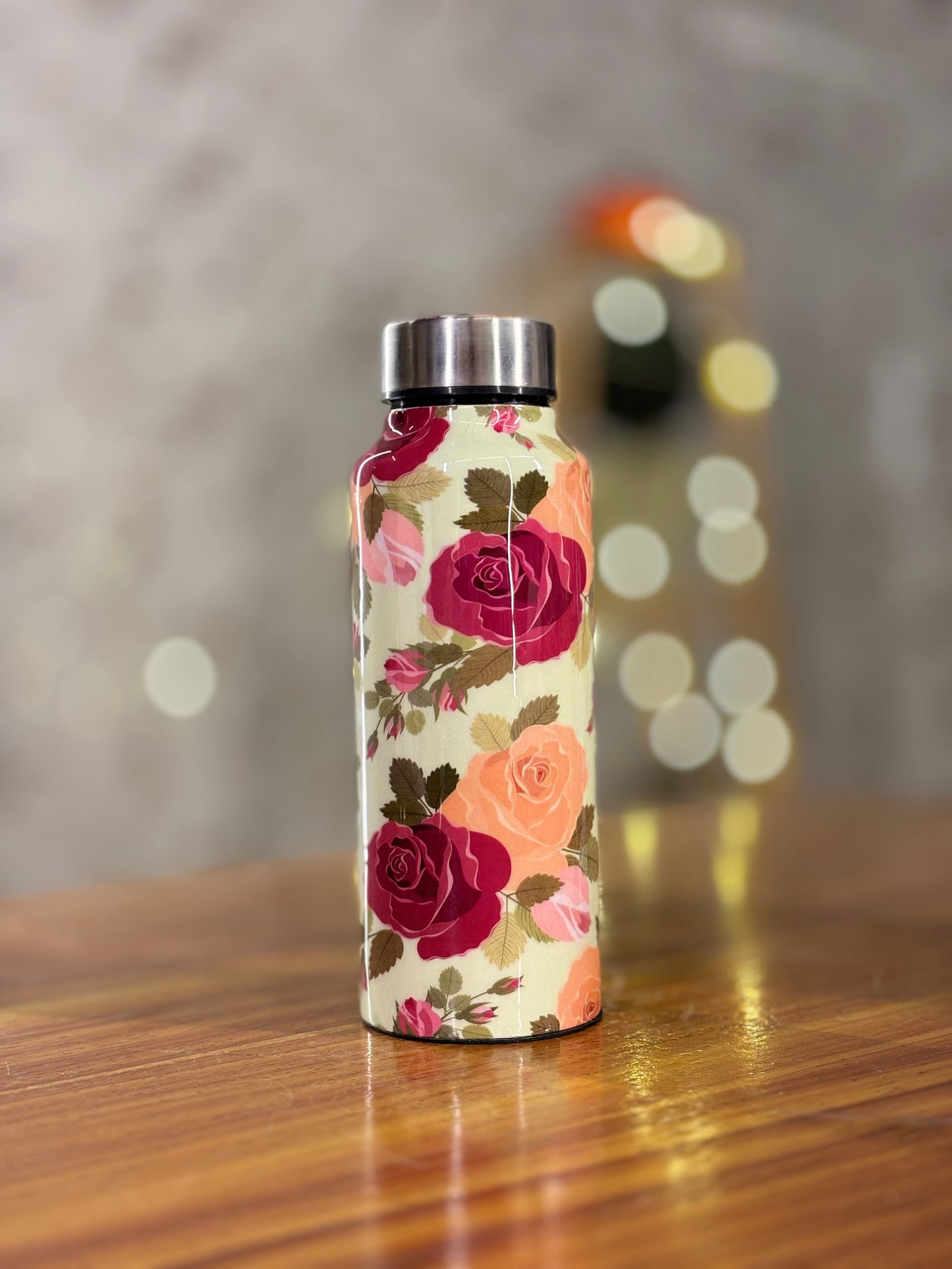 Printed Stainless Steel Bottle Return Gift | Stylish Printed Water Bottle | Wedding & Corporate Favor Under ₹500