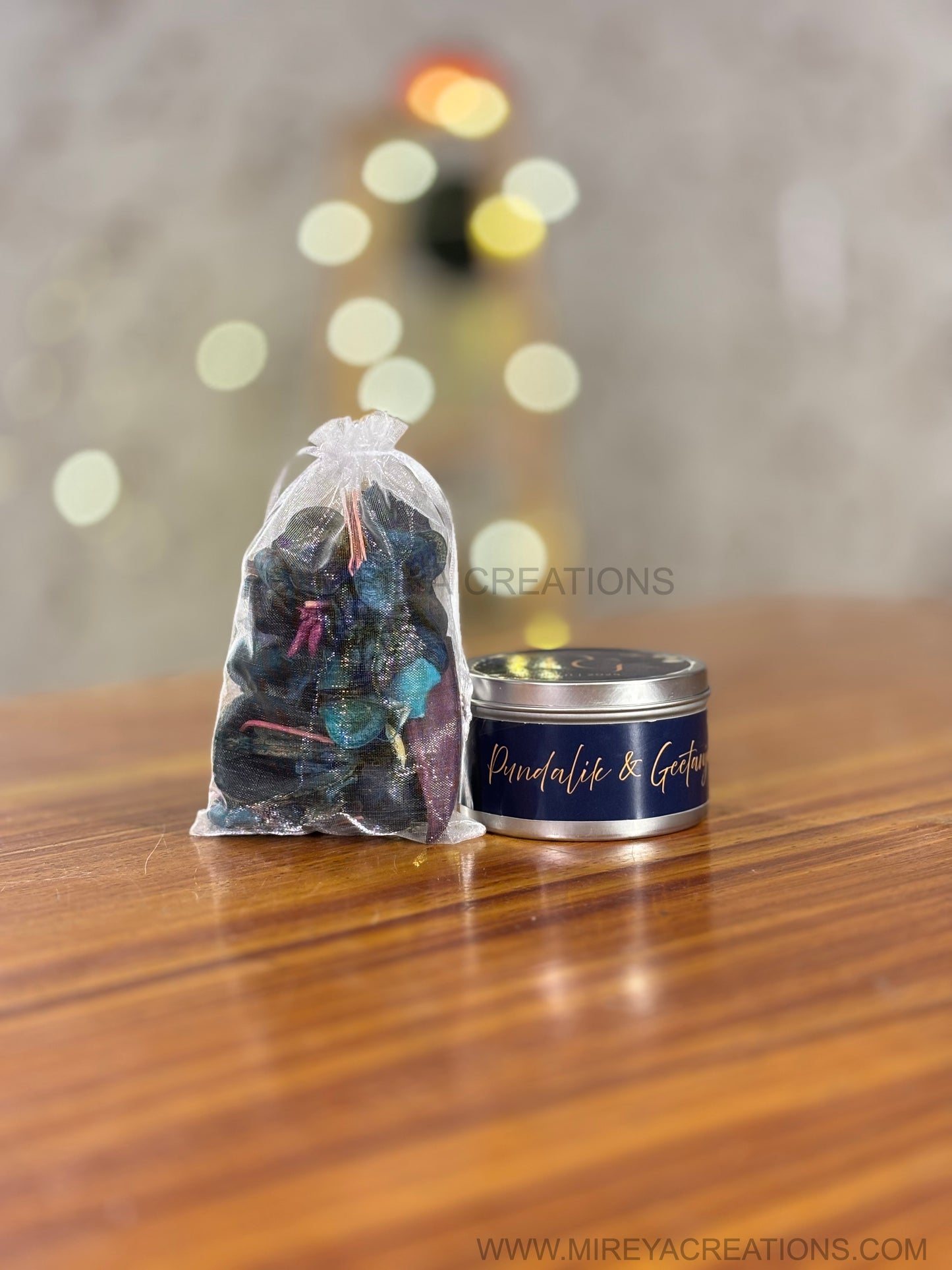 Tin Candle & Potpourri Return Gift | Fragrance Combo Set | Wedding & Home Decor Favor Under ₹200