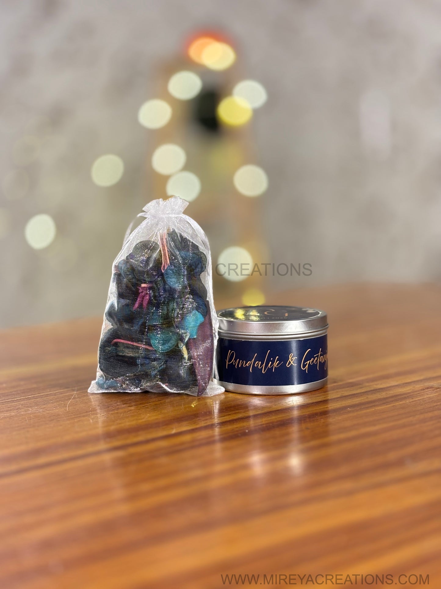 Tin Candle & Potpourri Return Gift | Fragrance Combo Set | Wedding & Home Decor Favor Under ₹200