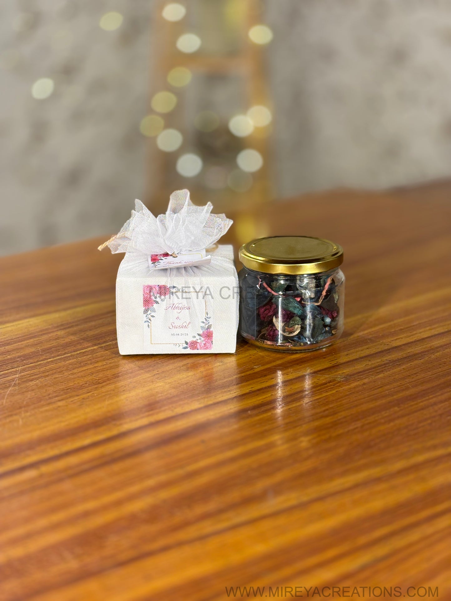 Potpourri Jar Return Gift | Aromatic Potpourri Jar | Wedding & Housewarming Favor Under ₹200