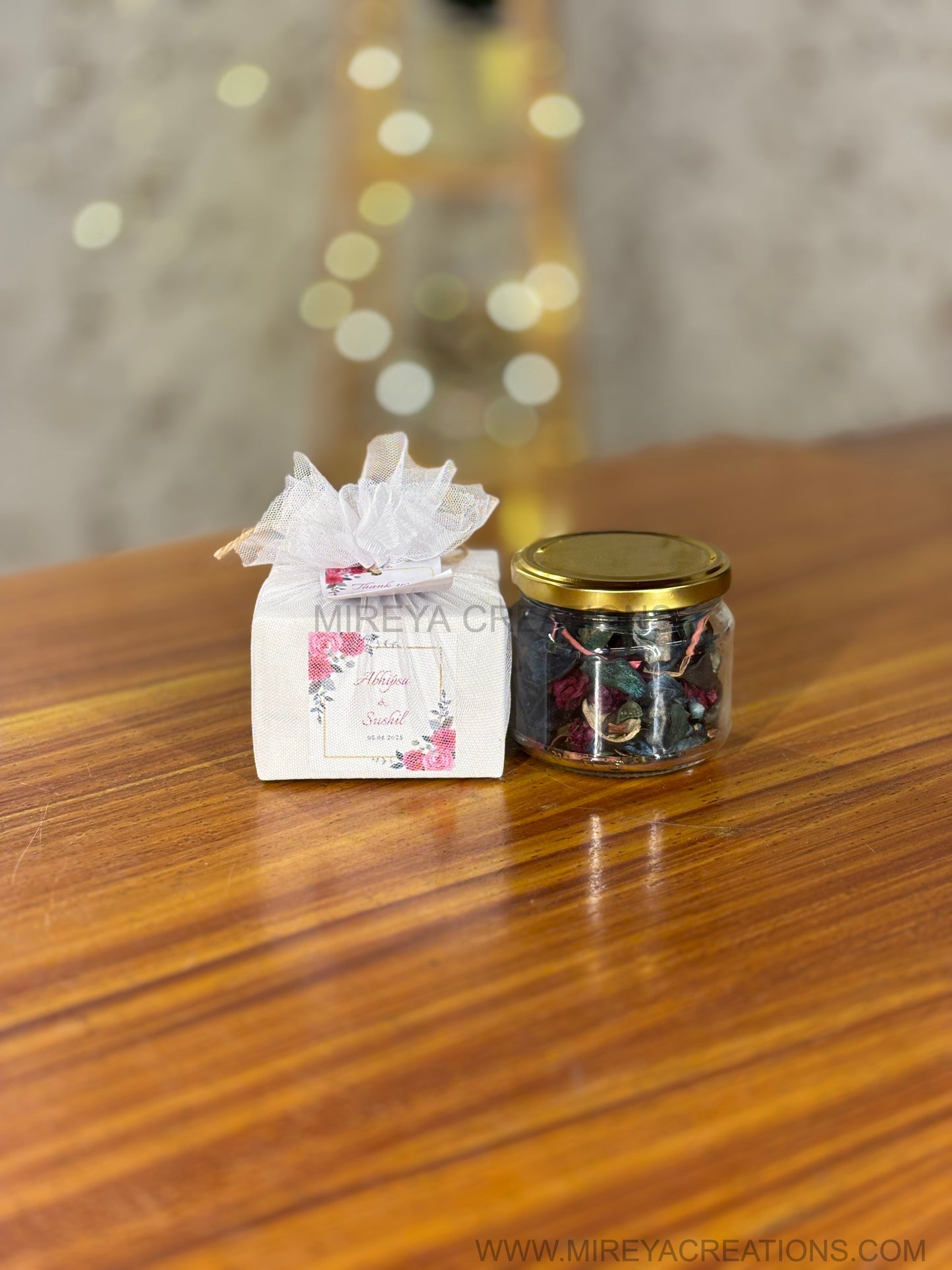 Potpourri Jar Return Gift | Aromatic Potpourri Jar | Wedding & Housewarming Favor Under ₹200