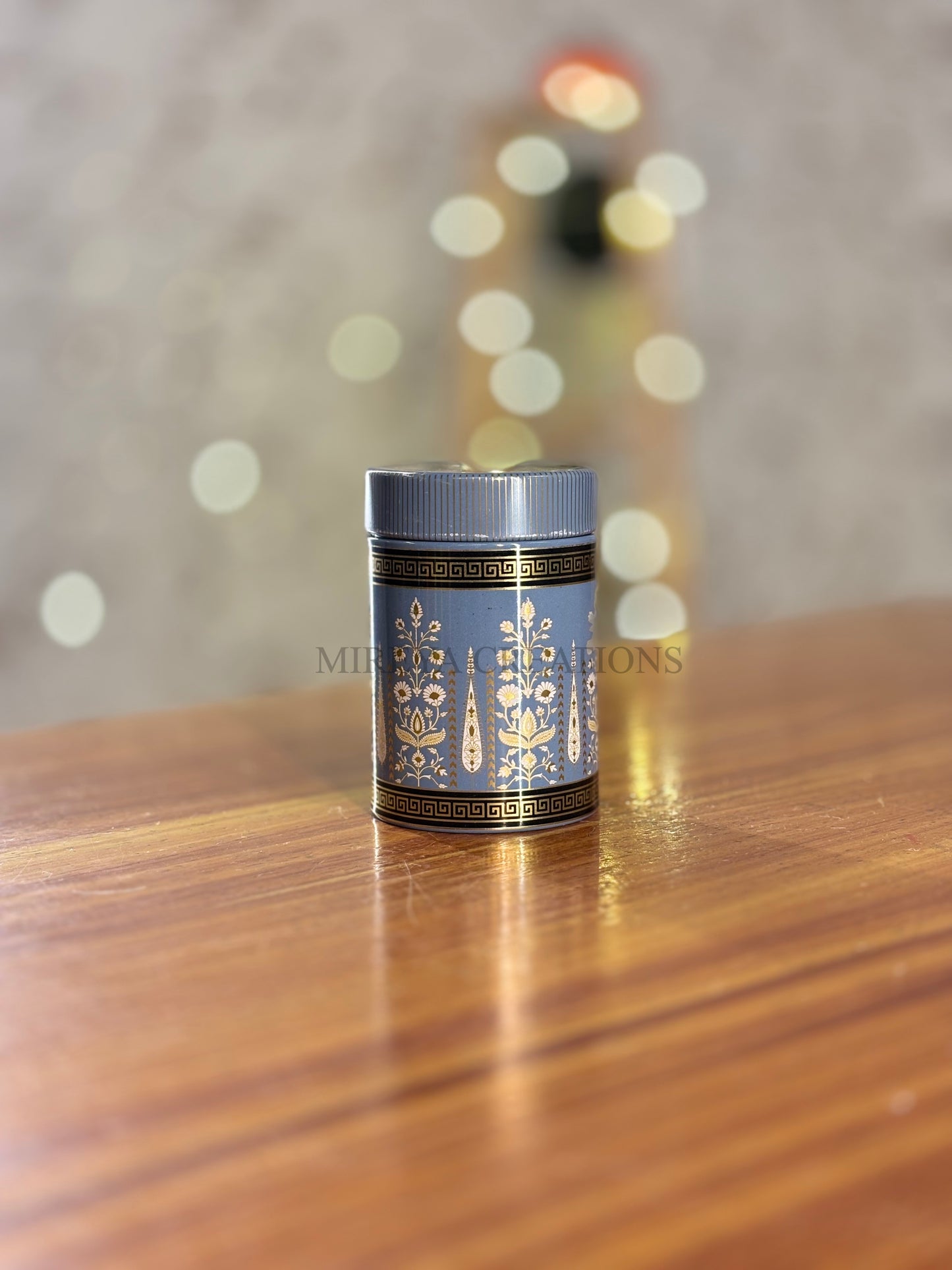 Printed Air-Tight Container Return Gift | Metal Gift Box Under ₹100 | Wedding & Housewarming Favor