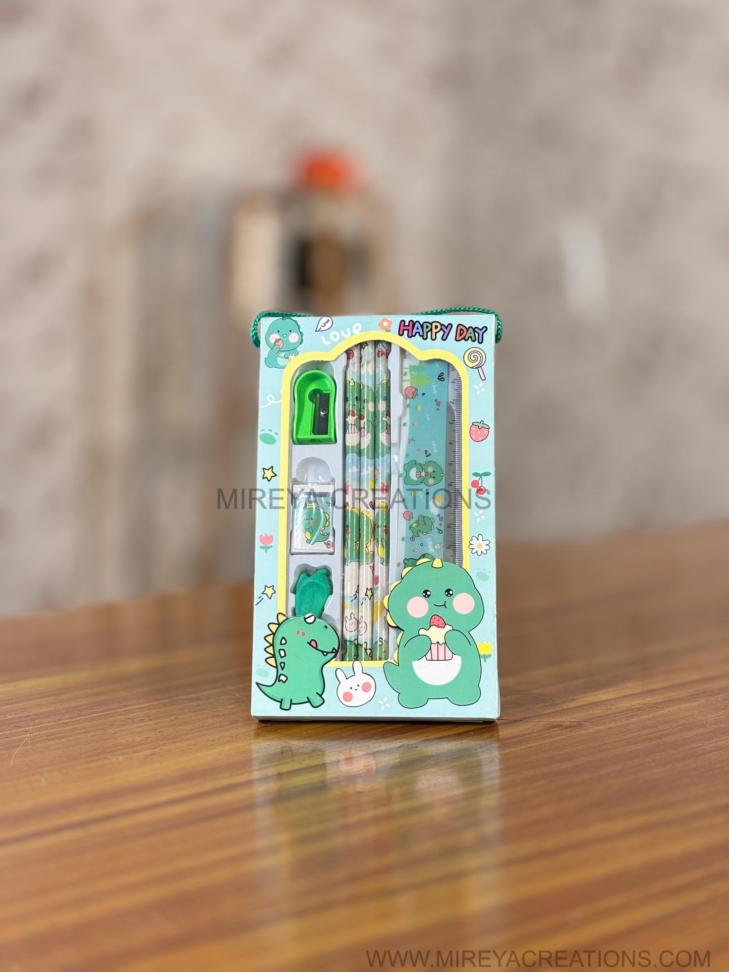 Cute Cartoon Kids Stationery Gift Set Return Gift | Pastel Themed Stationery Kit for Children | Birthday Party Favor Under ₹150