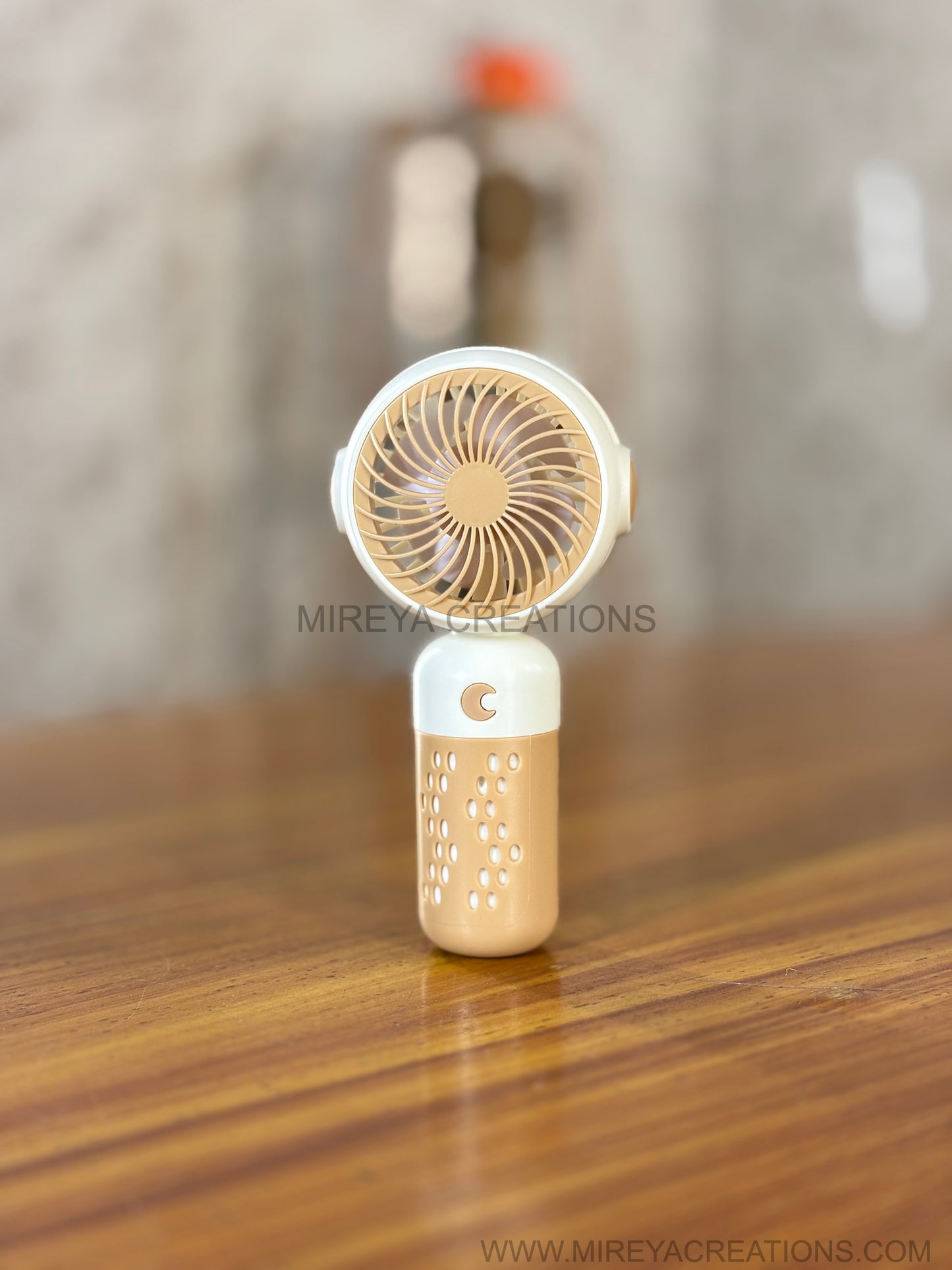 Pastel Rechargeable Mini Hand Fan Return Gift | Compact Table & Handheld Fan with Box Packing | Birthday & Utility Favor Under ₹250