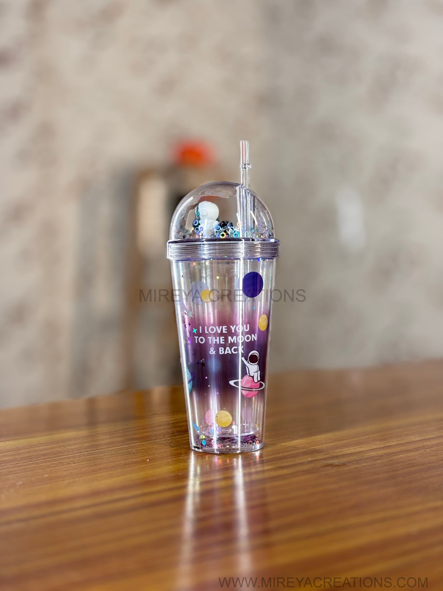 Kids Sipper Tumbler Return Gift | Cute Printed Dome Lid Cup with Straw | Birthday Party Favor Under ₹300