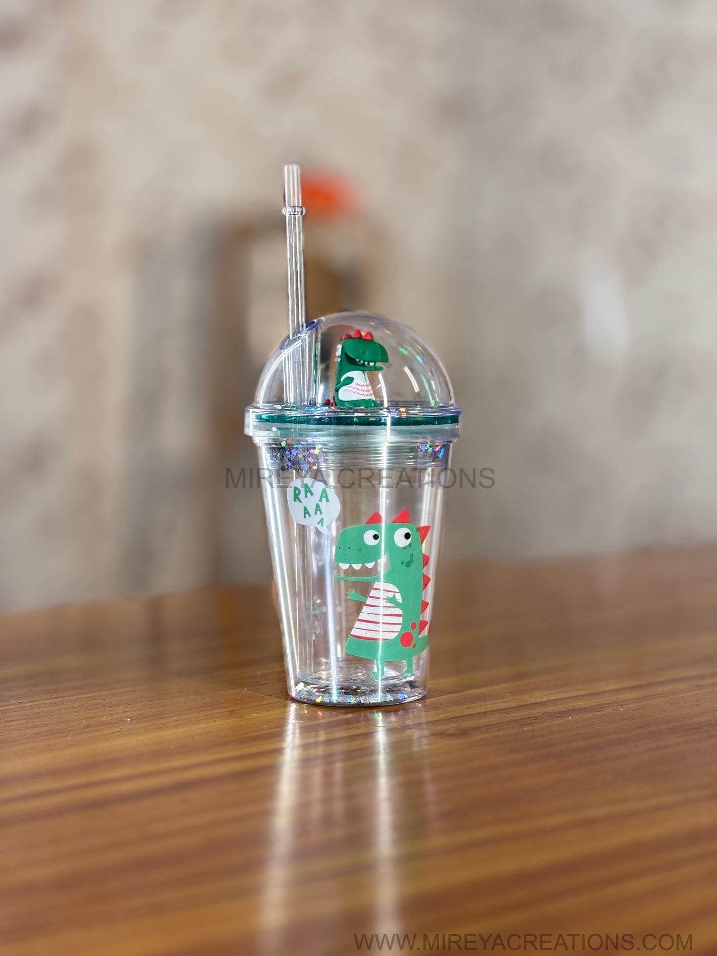 Kids Sipper Tumbler Return Gift | Cute Printed Dome Lid Cup with Straw | Birthday Party Favor Under ₹300