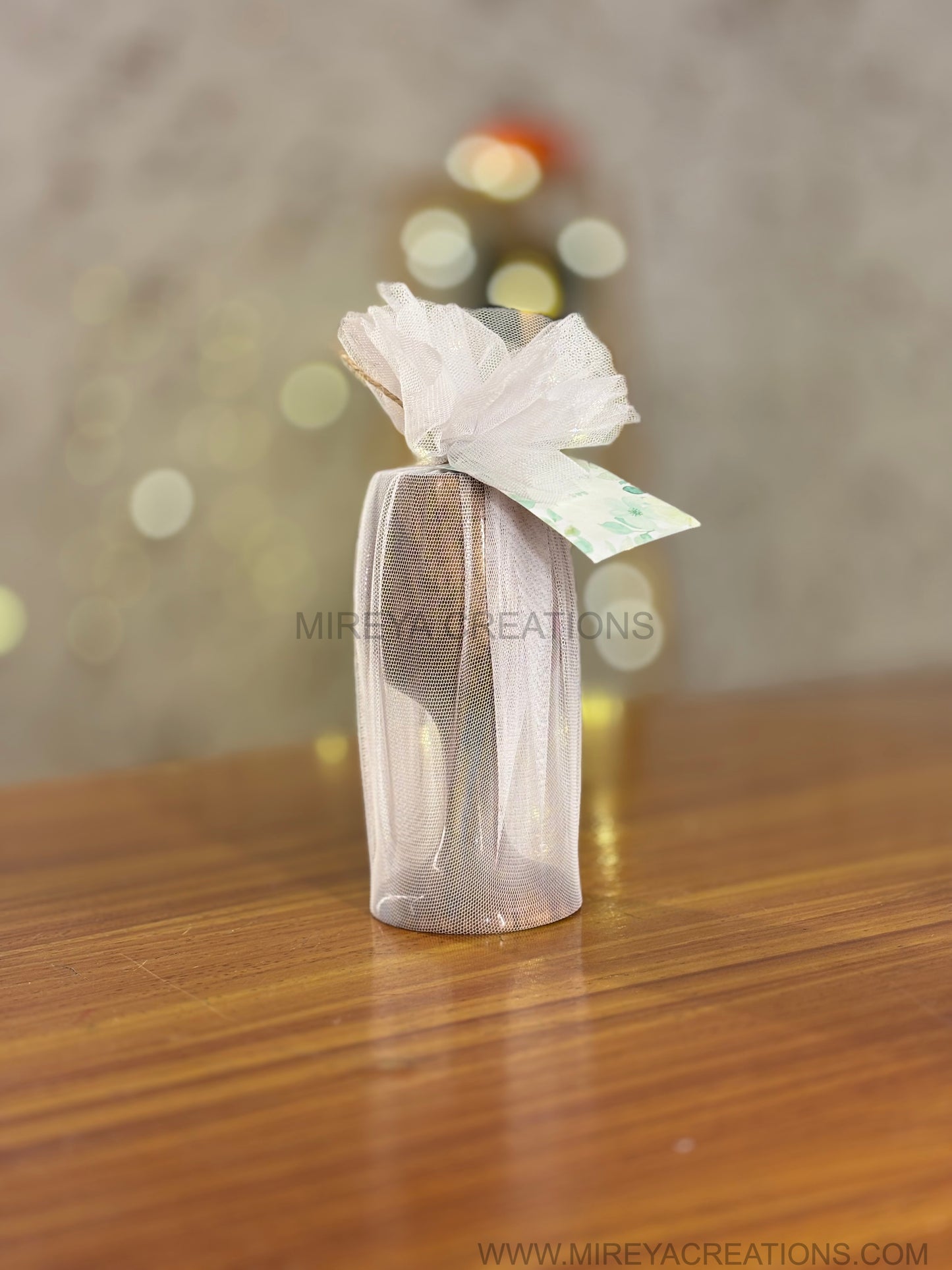 Mini Wooden Goblet Showpiece Return Gift | Handcrafted Wooden Decorative Cup | Wedding & Festive Favor Under ₹400