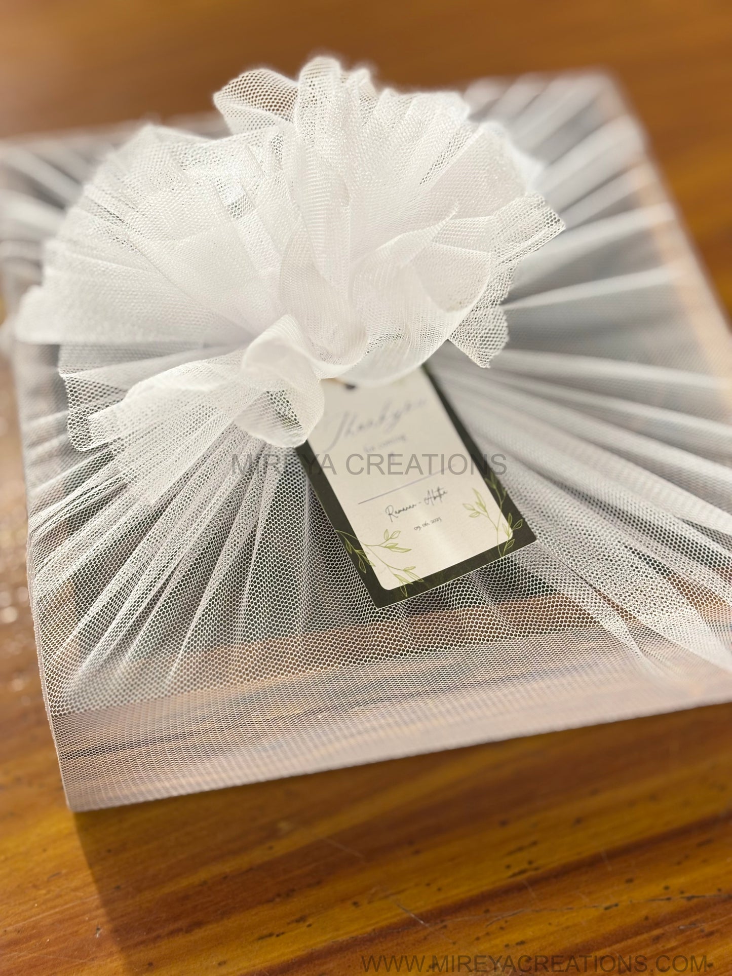 Wooden Masala & Dry Fruit Box Return Gift | Square Wooden Organizer with Spoon & Katoris | Wedding & Housewarming Favor Under ₹1500