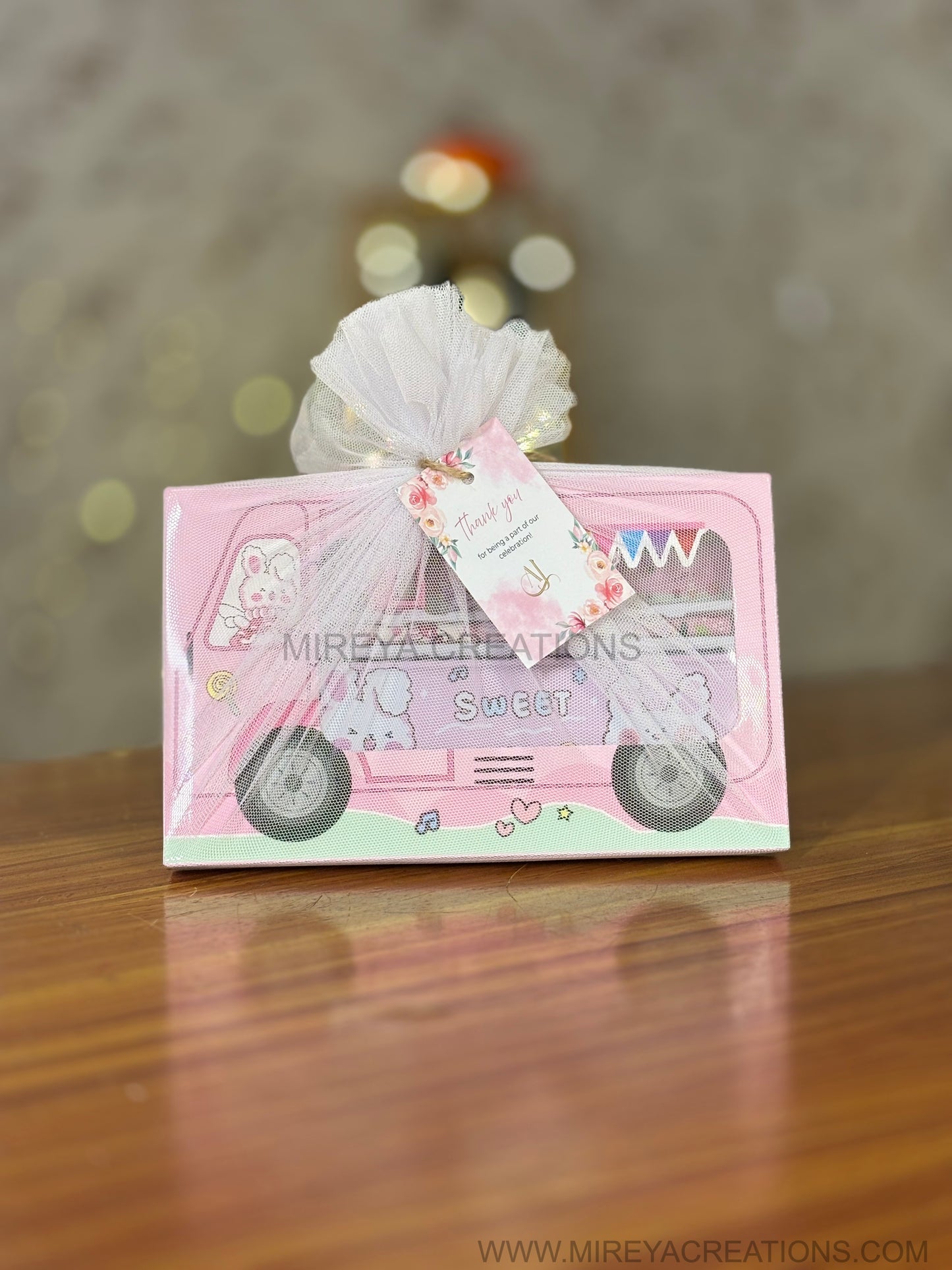 Kids Bus Shaped Stationery Gift Set Return Gift | Colourful Stationery Hamper for Children | Birthday & School Event Favor Under ₹150