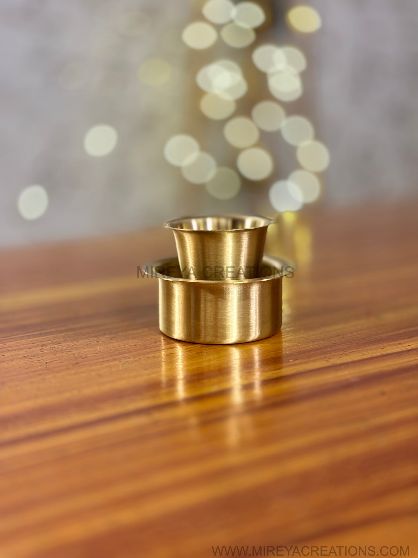 Large Brass Dabara Set | Traditional Large Brass Dabara Under ₹400 | Wedding & Puja Favor