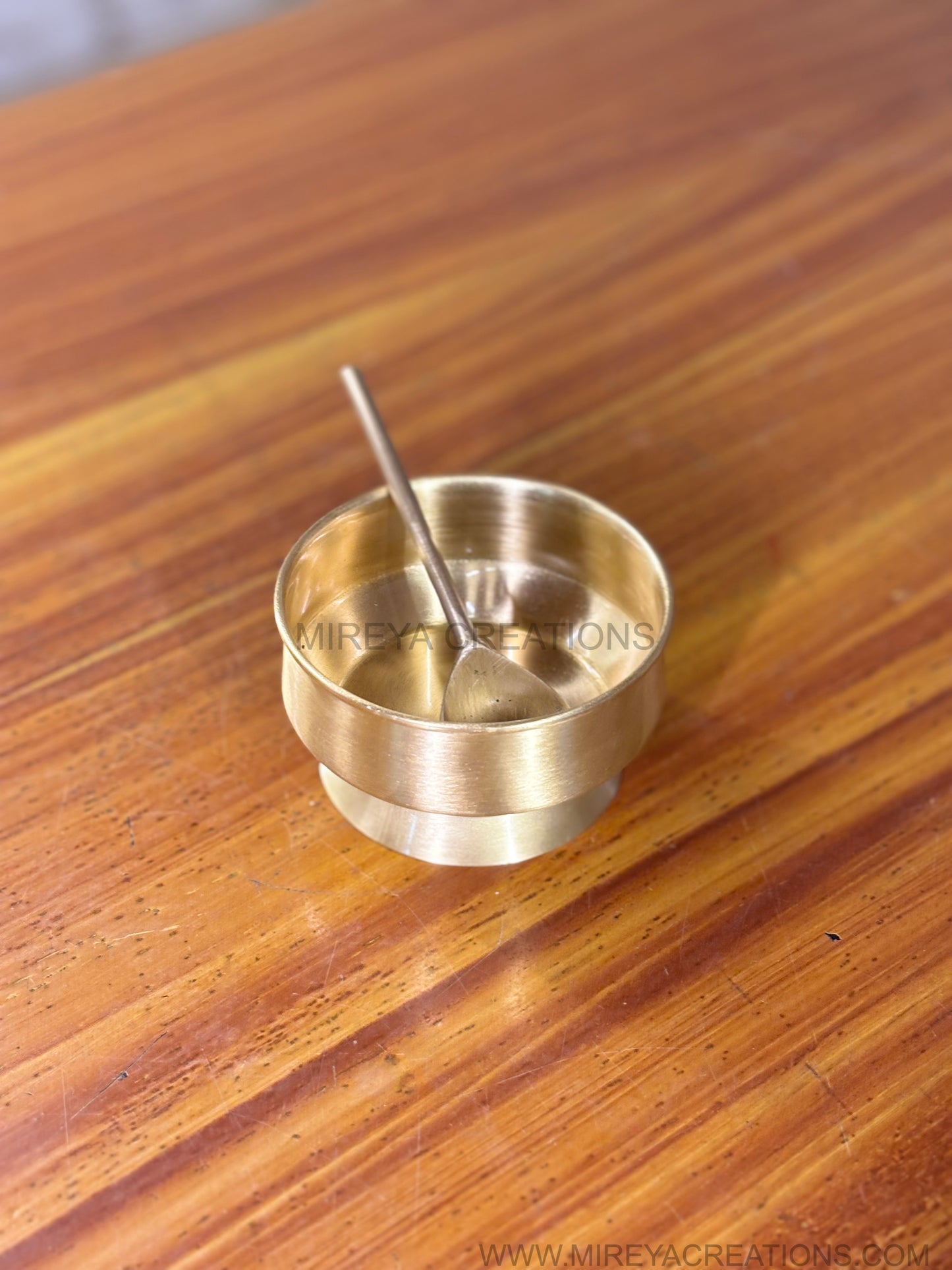 Brass Pedestal Ice-Cream Bowl Return Gift | Traditional Brass Puja Bowl Under ₹1000 | Wedding & Festive Favor