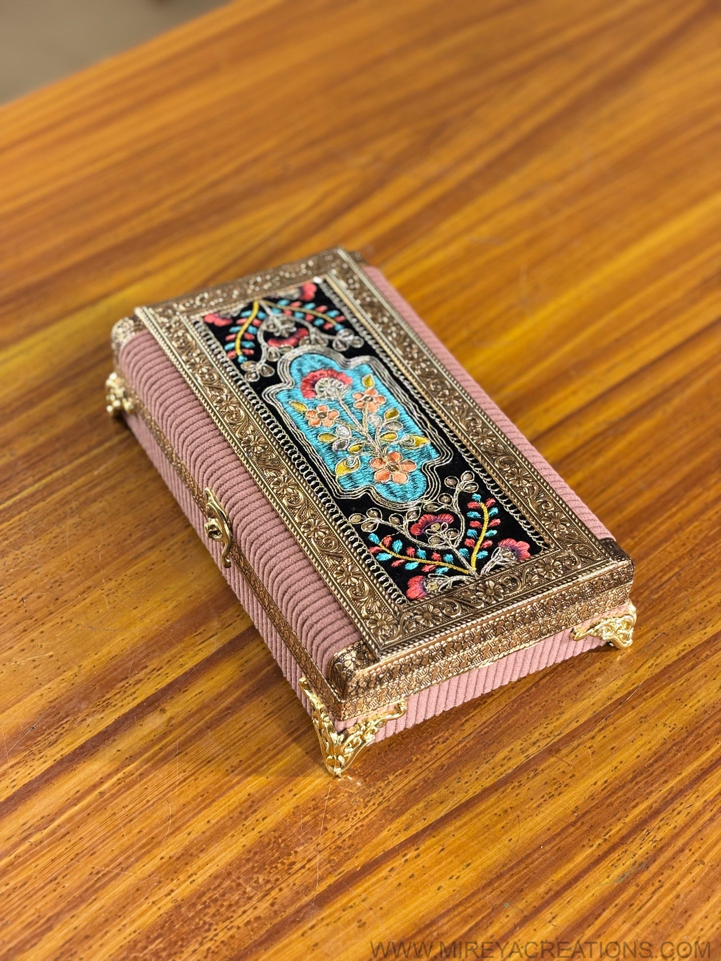 Antique Finish Rectangular Box Return Gift | Decorative Storage Box Under ₹500 | Wedding & Puja Favor