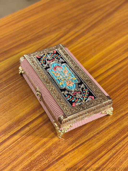 Antique Finish Rectangular Box Return Gift | Decorative Storage Box Under ₹500 | Wedding & Puja Favor