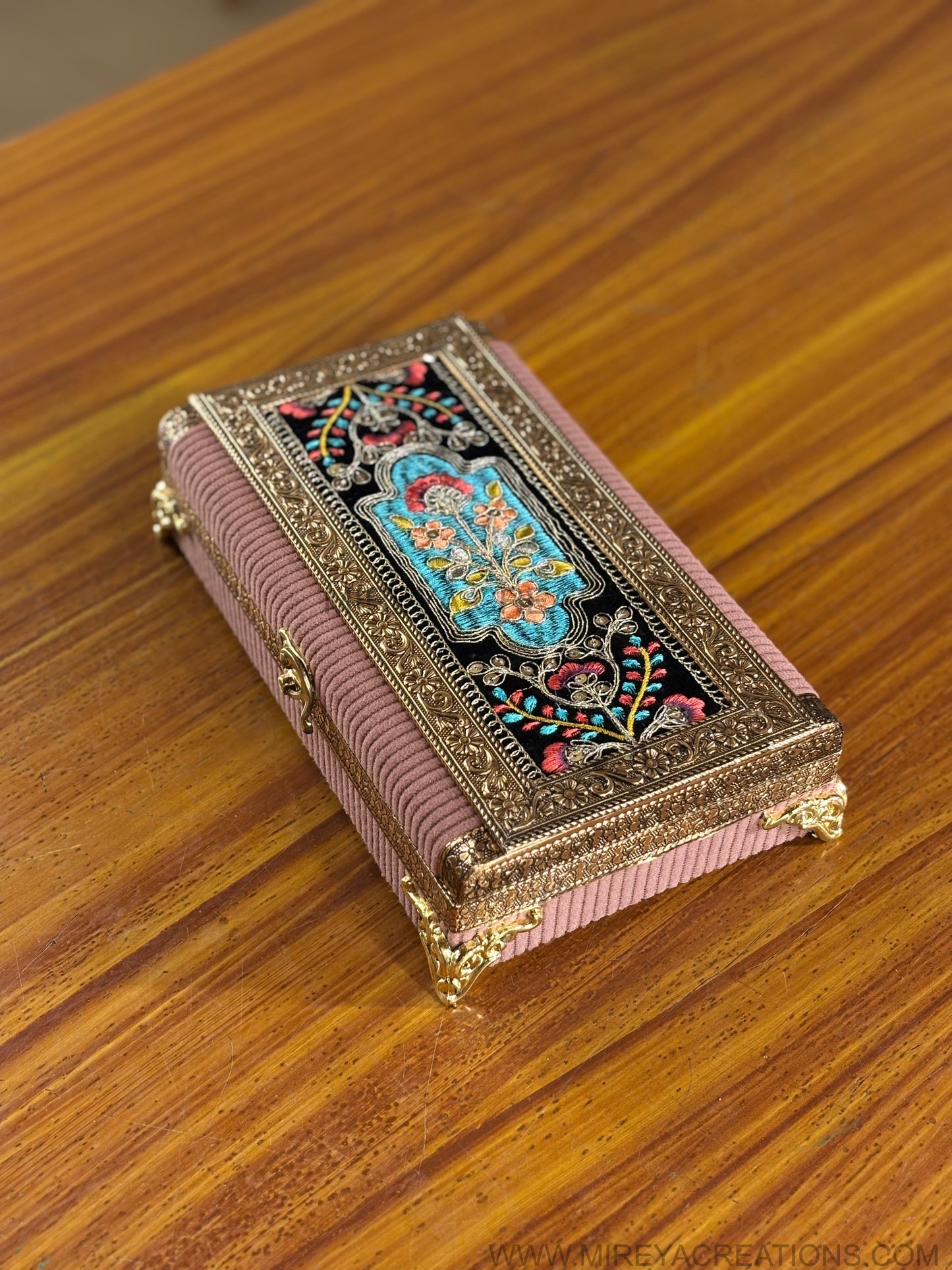 Antique Finish Rectangular Box Return Gift | Decorative Storage Box Under ₹500 | Wedding & Puja Favor
