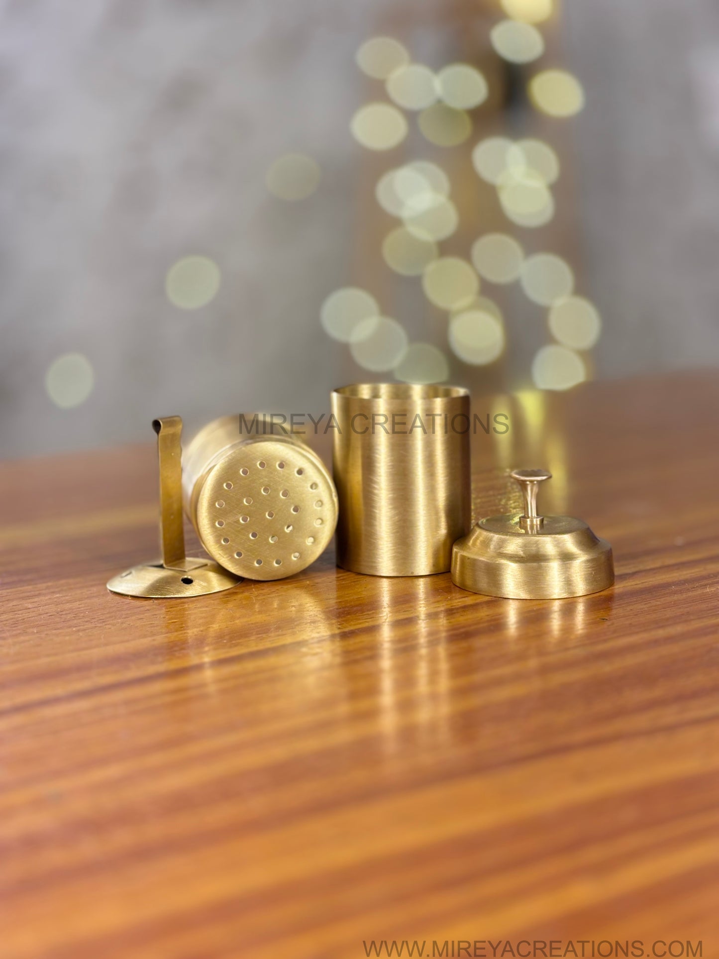Brass Filter Coffee Combo Return Gift | Coffee Filter with Bean Jar Under ₹1500 | Wedding & Puja Favor