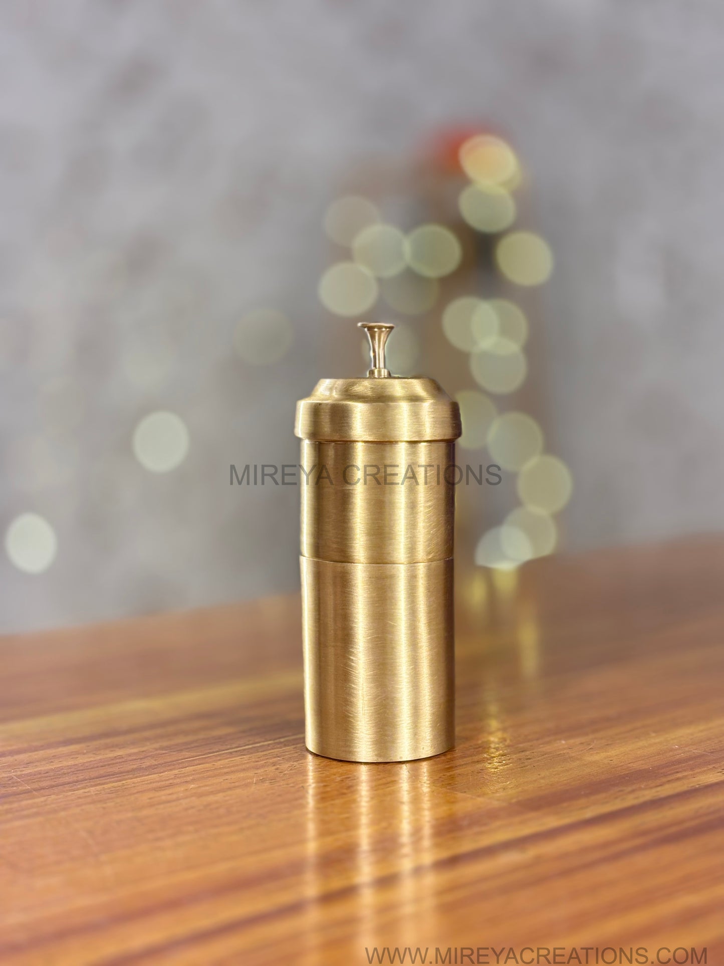 Traditional Brass Coffee Set Return Gift | Coffee Filter, Dabara & Bean Jar Under ₹1800 | Wedding & Puja Favor