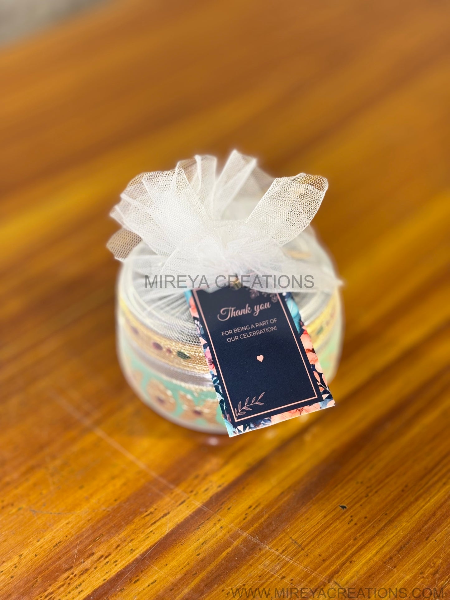 Green Meenakari Steel Box Return Gift | Decorative Steel Storage Box with Transparent Lid | Wedding & Housewarming Favor Under ₹200