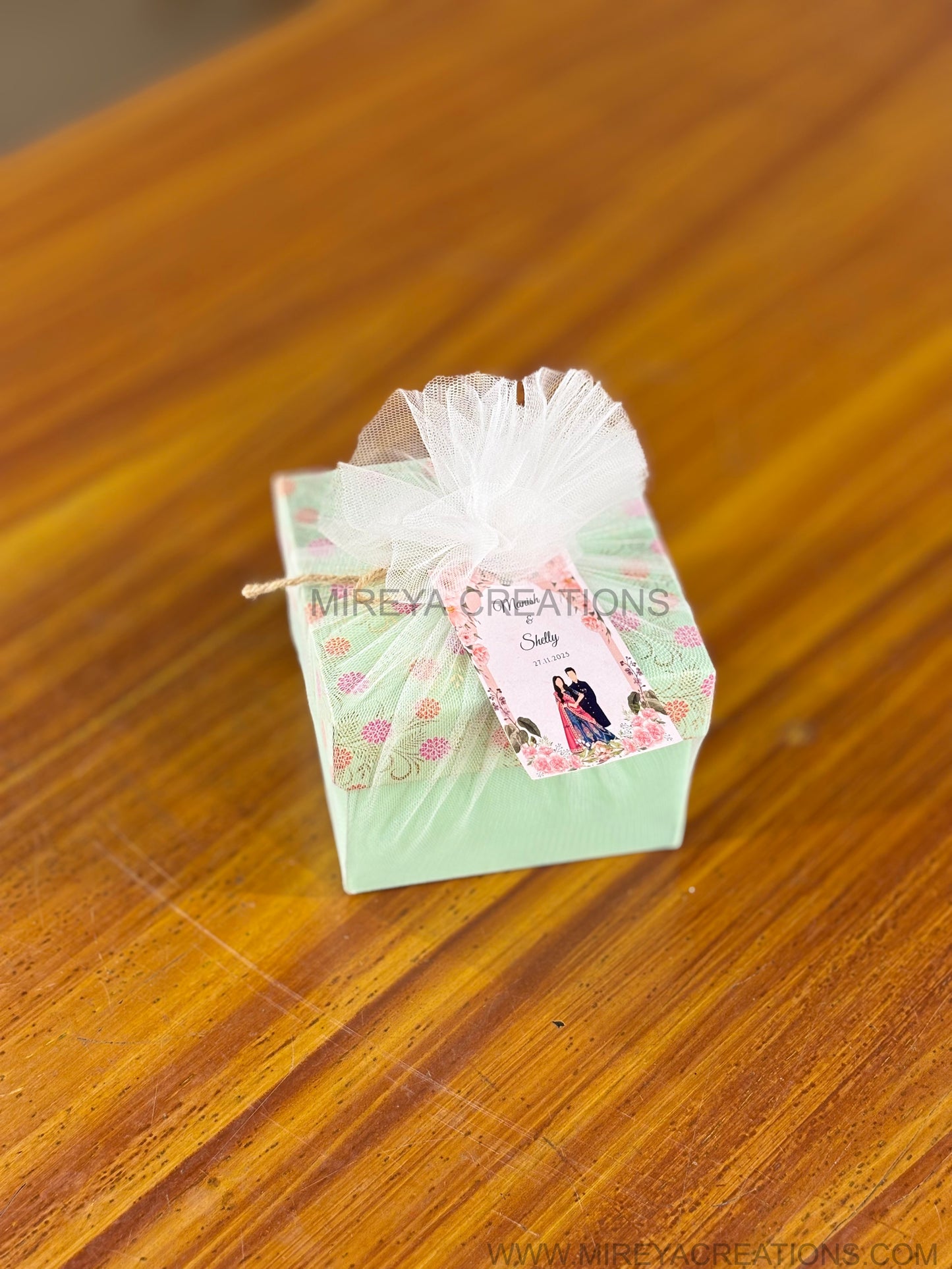 Hammered Brass Ghee Pot Return Gift | Traditional Brass Ghee Pot in Pastel Gift Box | Wedding & Housewarming Favor Under ₹1300