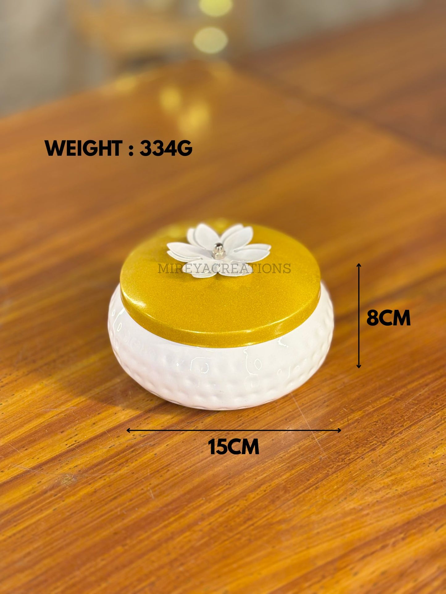 6 Inch White Jar Return Gift | Minimal Decorative Jar | Wedding & Party Favor Under ₹300