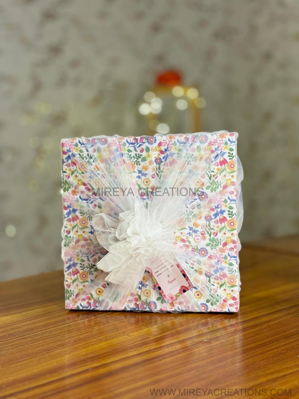 Printed Stainless Steel Bottle Gift Set Return Gift | Potpourri Bowl, Mug & Chocolates Combo | Wedding & Festive Favor Under ₹1000