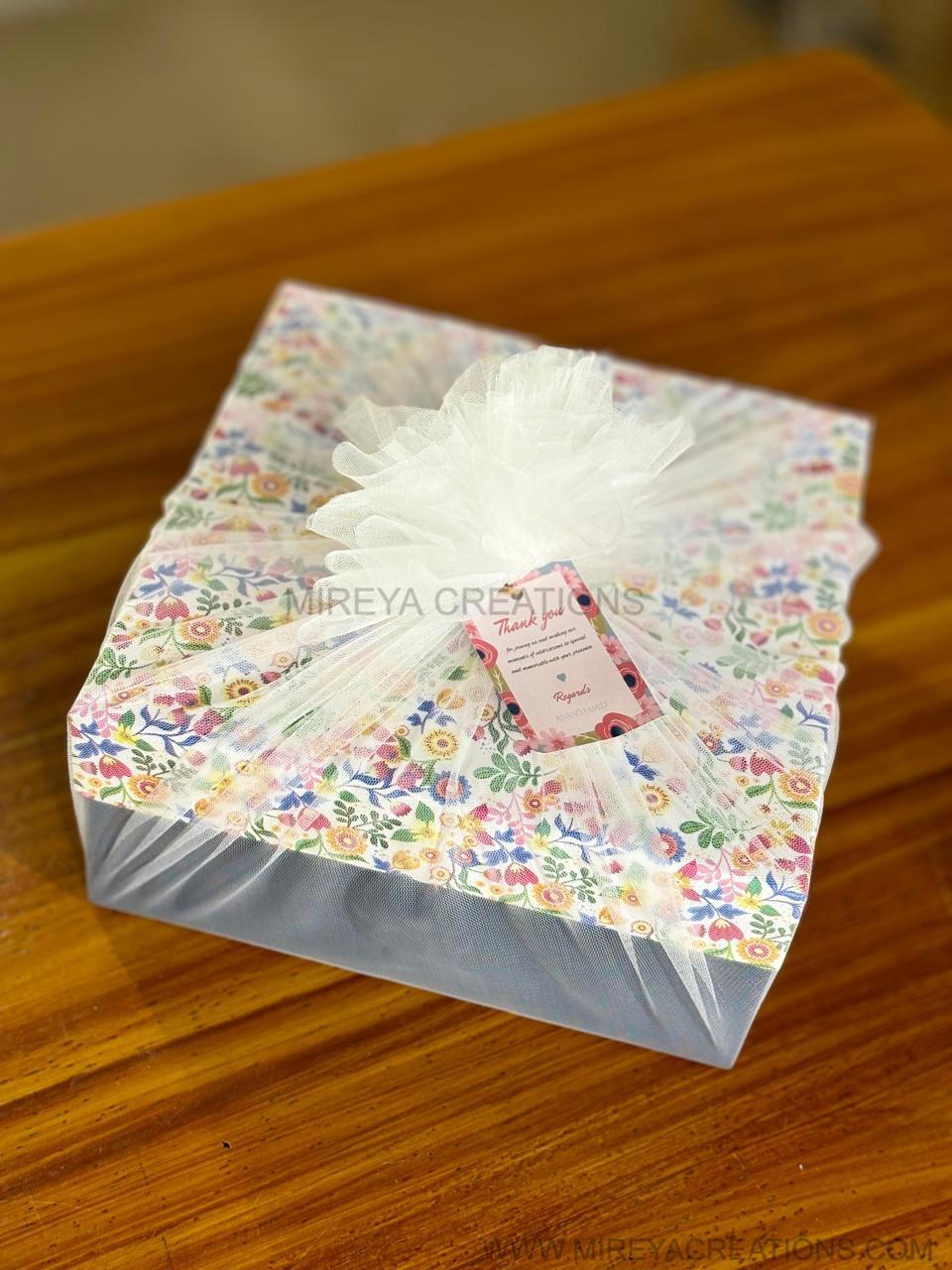 Printed Copper Bottle Gift Set Return Gift | Potpourri Bowl, Tin Candle & Chocolates Combo | Wedding & Festive Favor Under ₹1200
