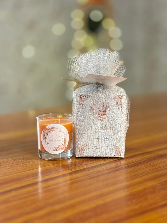 Shot Glass Candle Return Gift Under 100 Rs - Scented Candle Wedding Favor - Mireya Creations