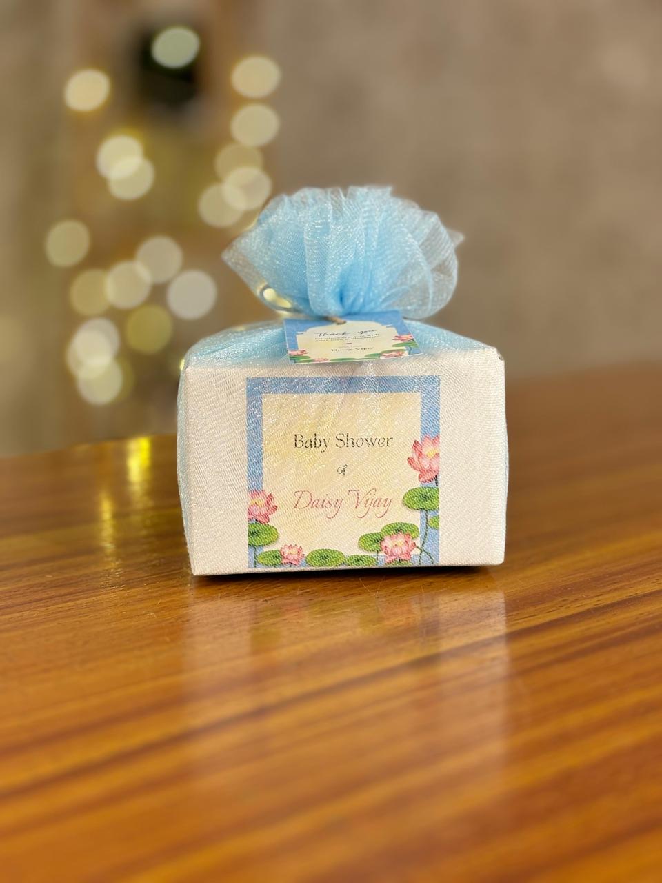 Meenakari Glass + Haldi & KumKum + Chocolates | Custom Return Gift Set | Wedding & Event Favor