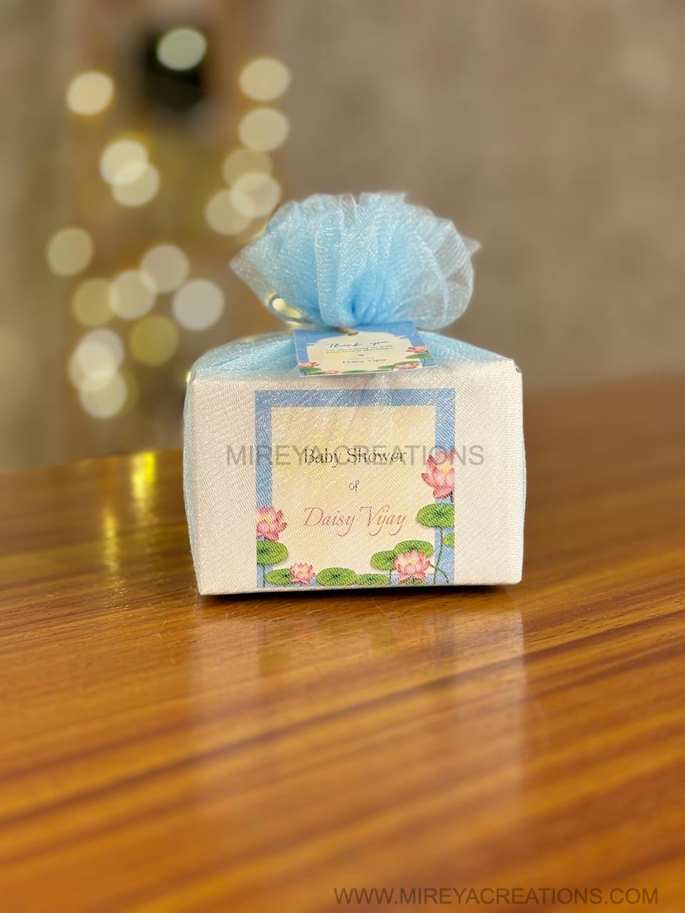 Meenakari Glass + Haldi & KumKum + Chocolates | Custom Return Gift Set | Wedding & Event Favor