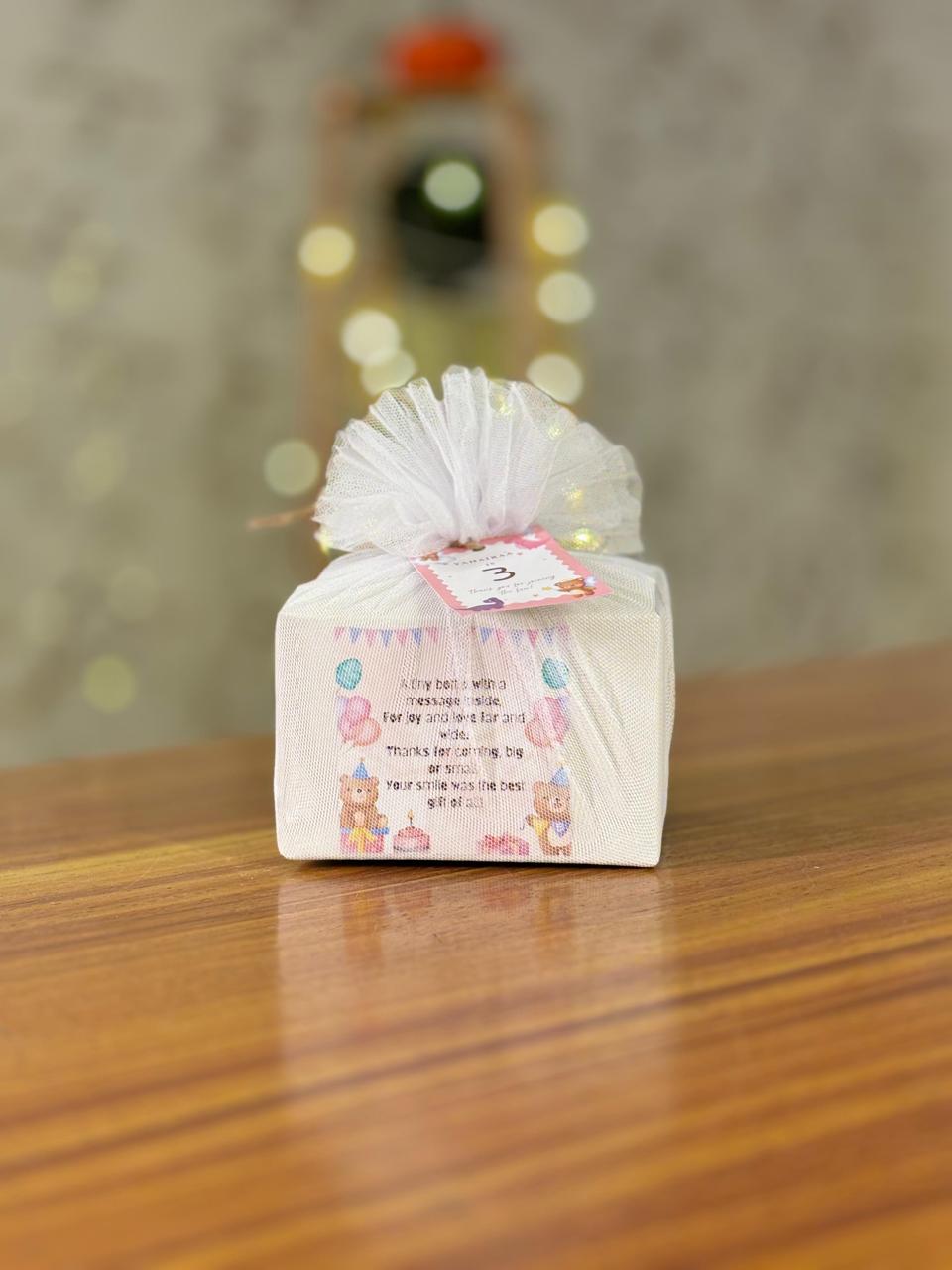 Nuts Jar + Candle + Toy Combo Return Gift | Mixed Gift Hamper | Birthday & Party Favor Under ₹300